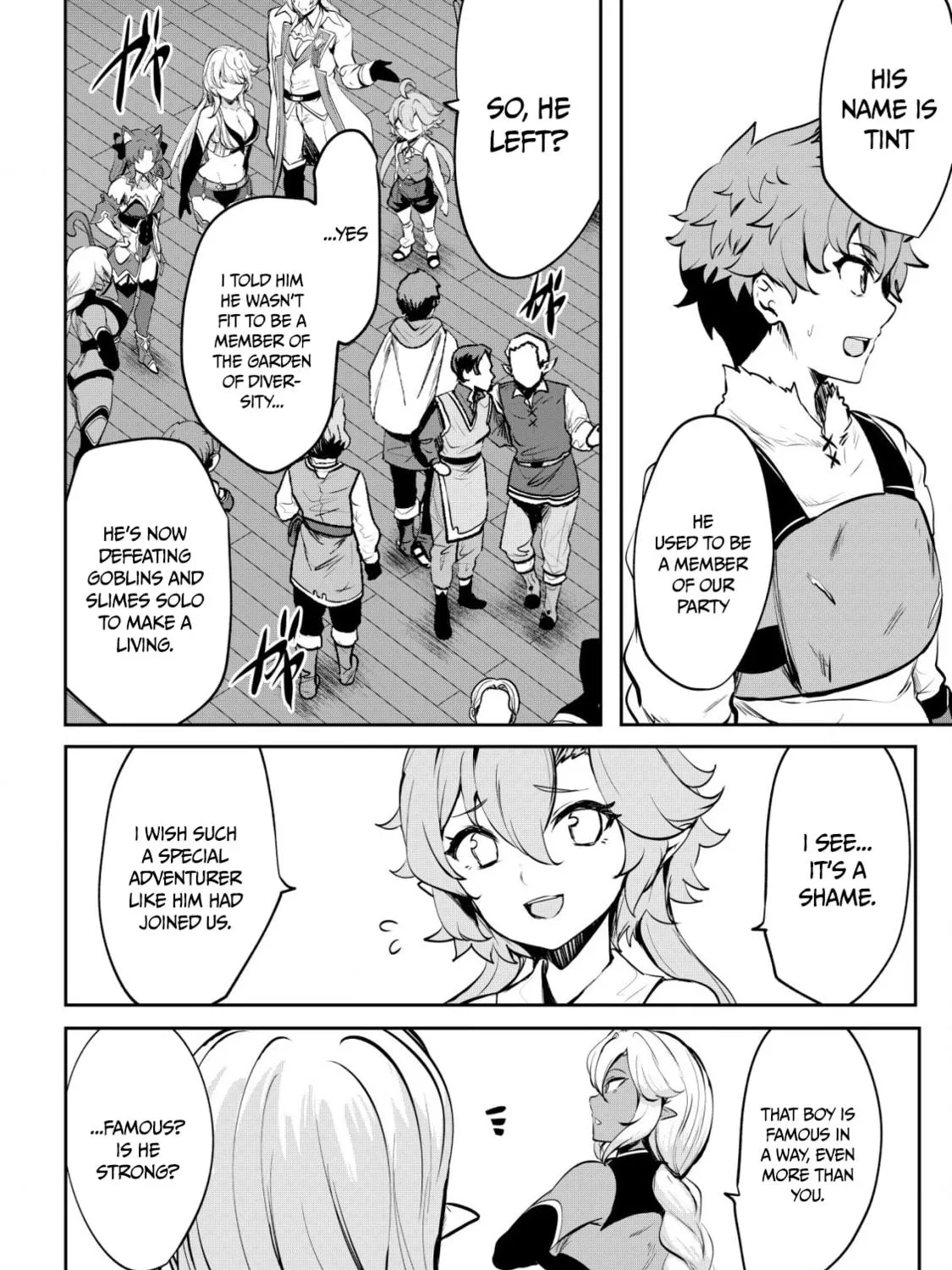 Dore dake Doryoku Shite mo Mannen Level 0 no Ore wa Tsuihou Sareta: Shin no Teki to Yobareta Shounen wa, Shachiku Megami to Deatte Saikyou no Chikara wo Te ni Ireru Chapter 7 page 4 - 