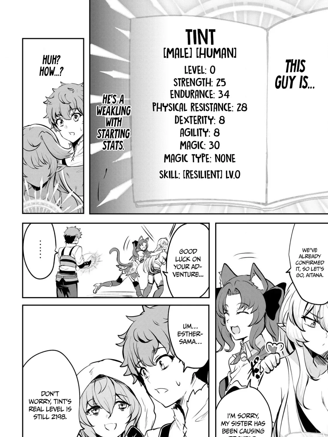 Dore dake Doryoku Shite mo Mannen Level 0 no Ore wa Tsuihou Sareta: Shin no Teki to Yobareta Shounen wa, Shachiku Megami to Deatte Saikyou no Chikara wo Te ni Ireru Chapter 7 page 32 - 
