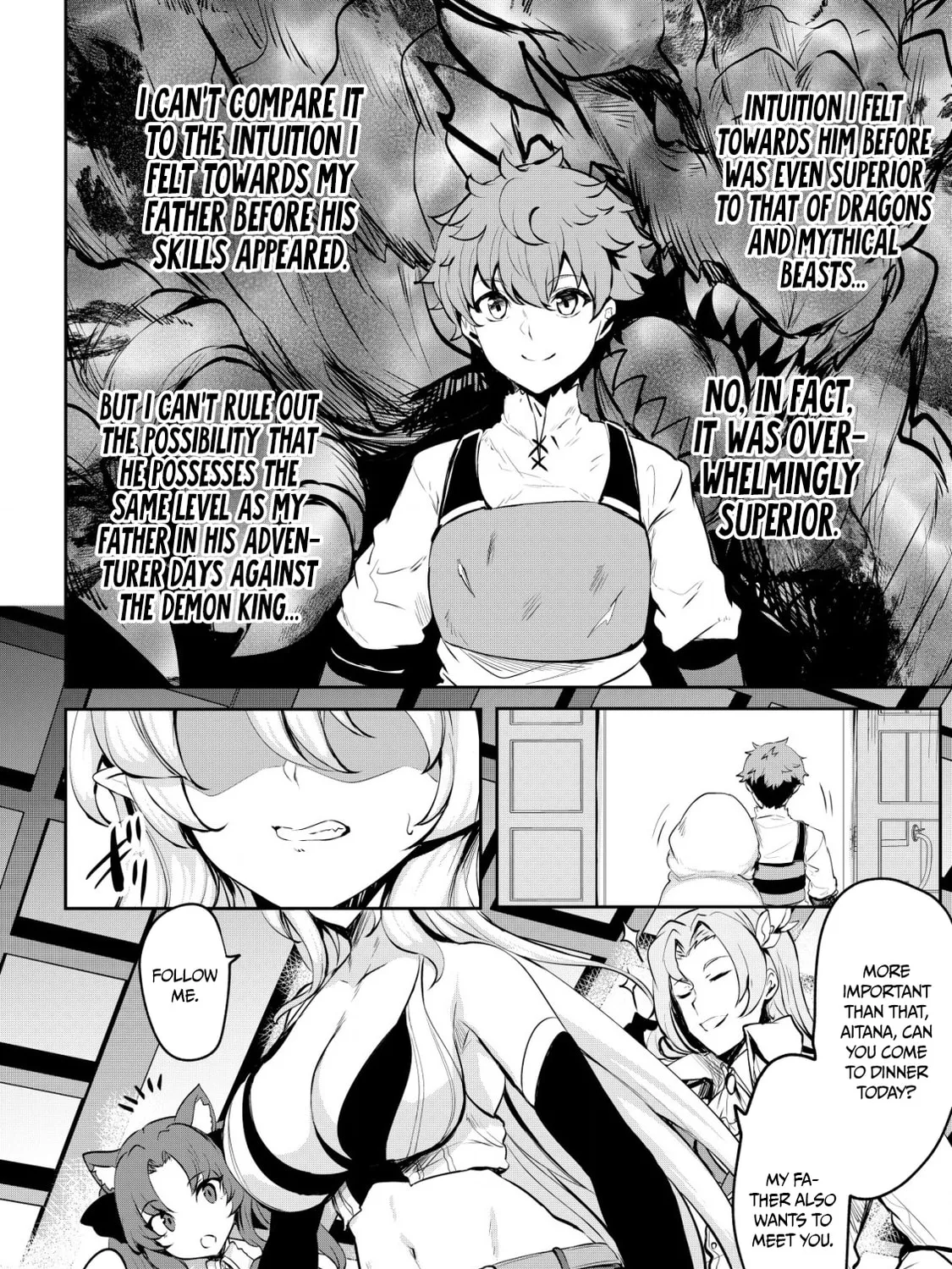 Dore dake Doryoku Shite mo Mannen Level 0 no Ore wa Tsuihou Sareta: Shin no Teki to Yobareta Shounen wa, Shachiku Megami to Deatte Saikyou no Chikara wo Te ni Ireru Chapter 7 page 8 - 