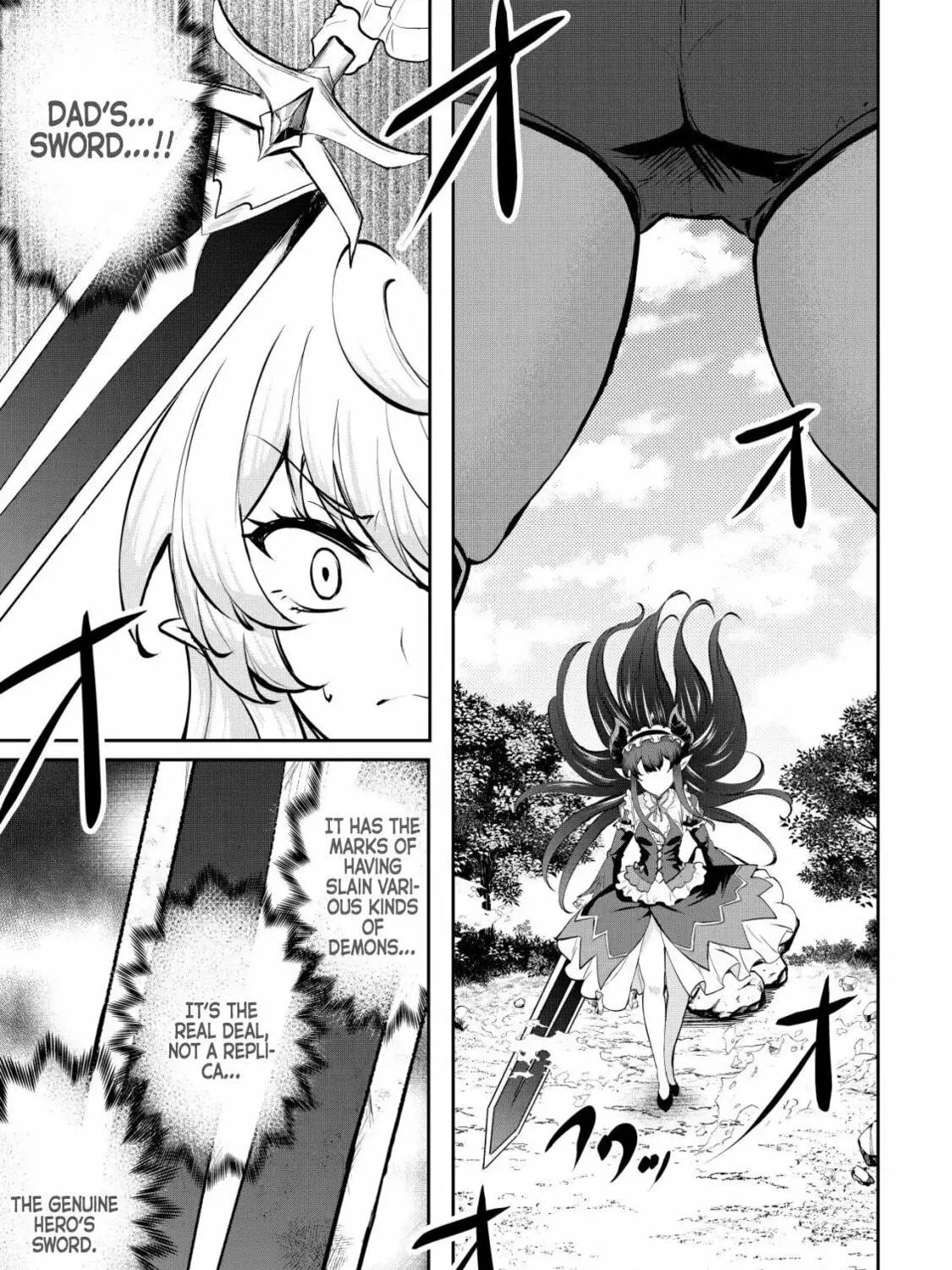Dore dake Doryoku Shite mo Mannen Level 0 no Ore wa Tsuihou Sareta: Shin no Teki to Yobareta Shounen wa, Shachiku Megami to Deatte Saikyou no Chikara wo Te ni Ireru Chapter 9 page 41 - 