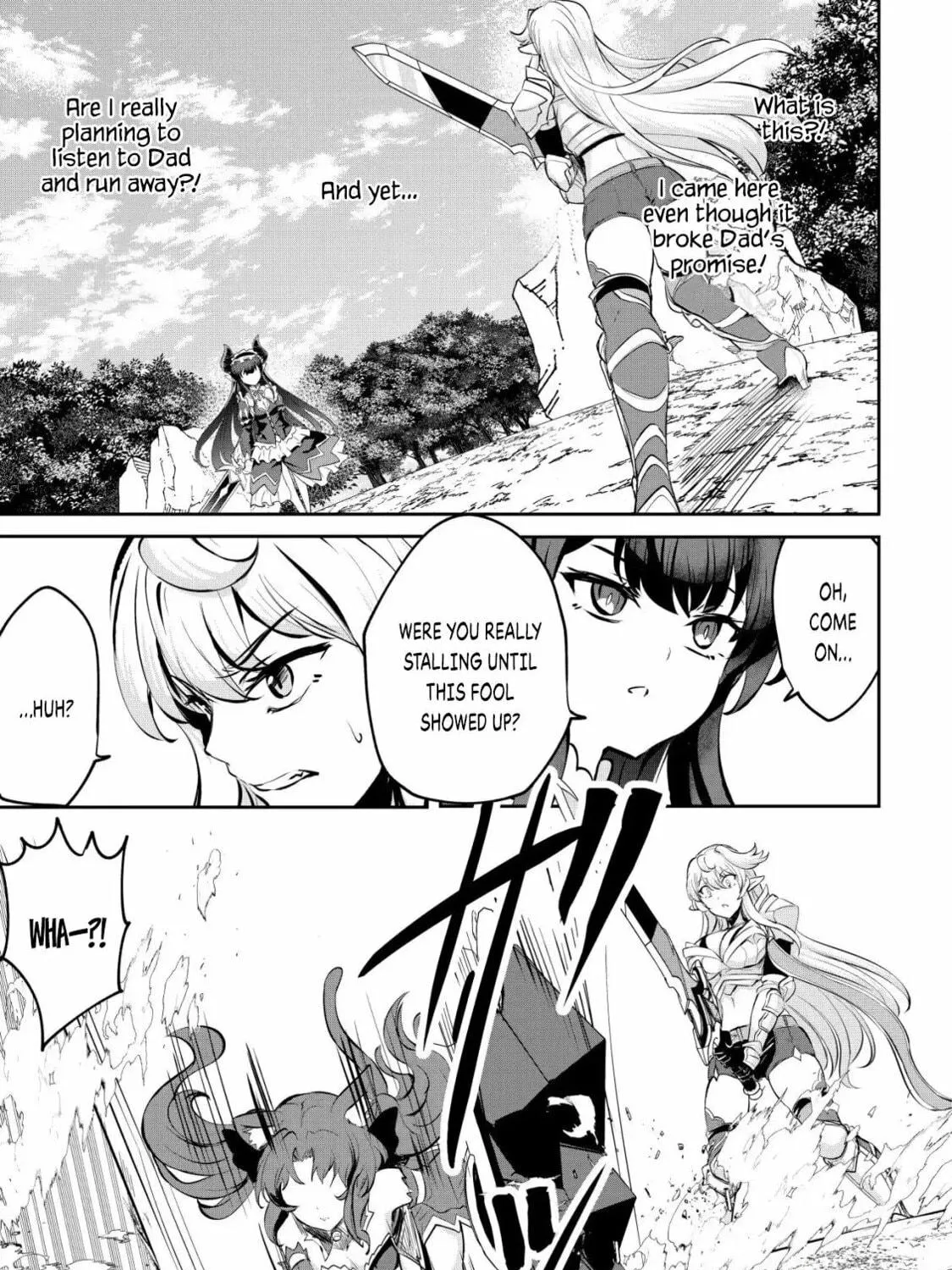 Dore dake Doryoku Shite mo Mannen Level 0 no Ore wa Tsuihou Sareta: Shin no Teki to Yobareta Shounen wa, Shachiku Megami to Deatte Saikyou no Chikara wo Te ni Ireru Chapter 9 page 53 - 