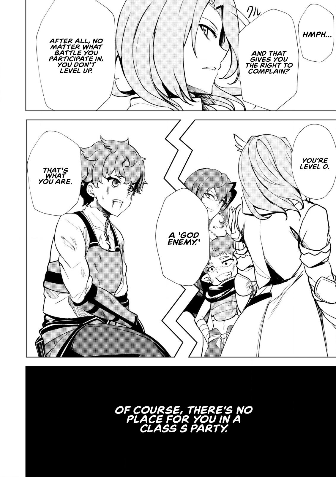 Dore dake Doryoku Shite mo Mannen Level 0 no Ore wa Tsuihou Sareta Chapter 1 page 26 - 