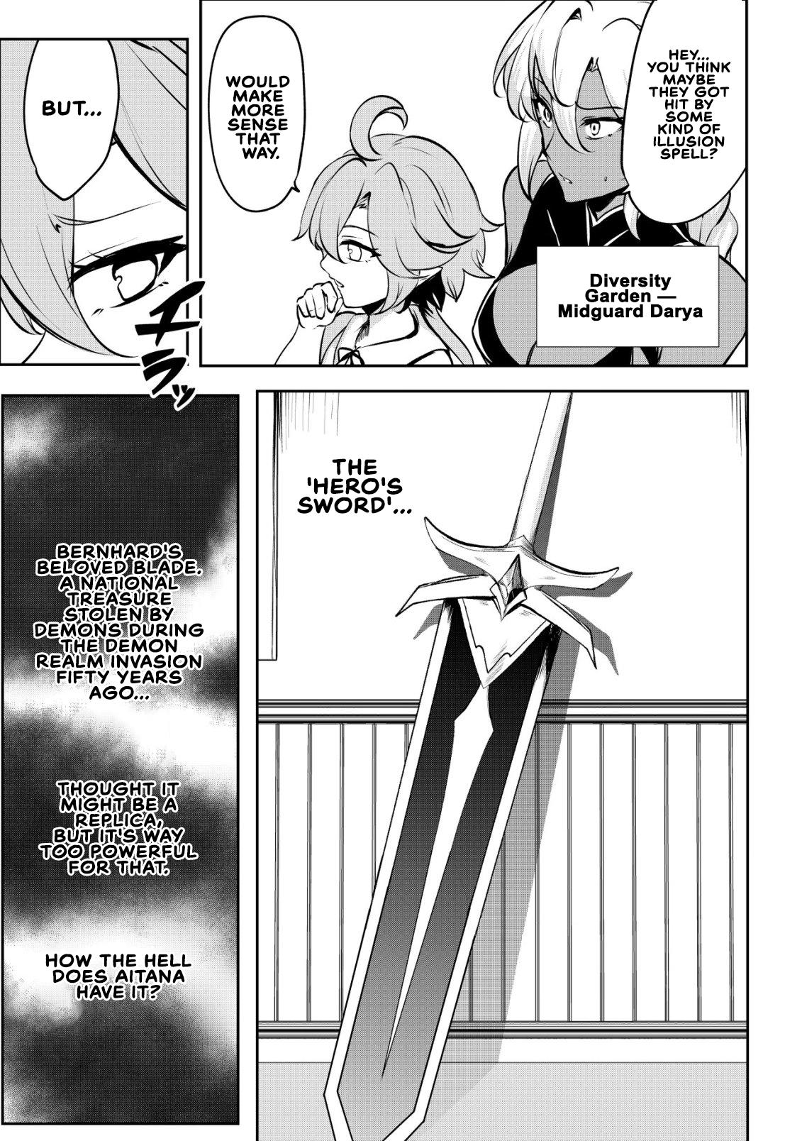 Dore dake Doryoku Shite mo Mannen Level 0 no Ore wa Tsuihou Sareta Chapter 15 page 11 - 