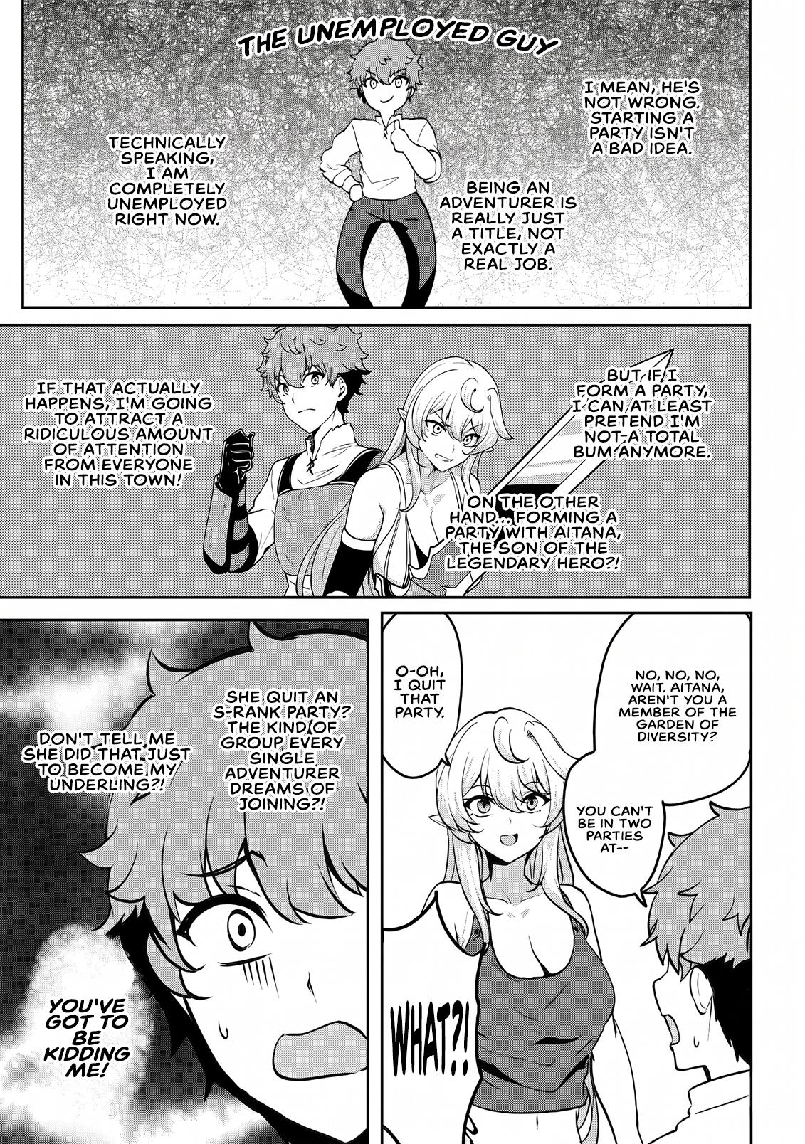Dore dake Doryoku Shite mo Mannen Level 0 no Ore wa Tsuihou Sareta Chapter 16 page 17 - 