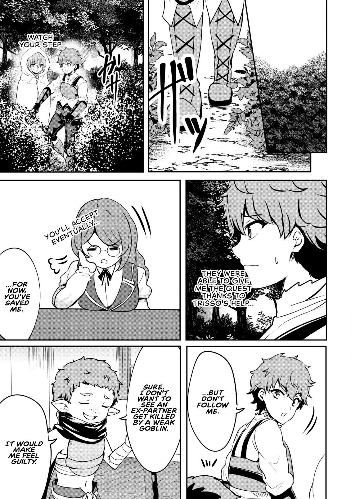 Dore dake Doryoku Shite mo Mannen Level 0 no Ore wa Tsuihou Sareta Chapter 4 page 14 - 