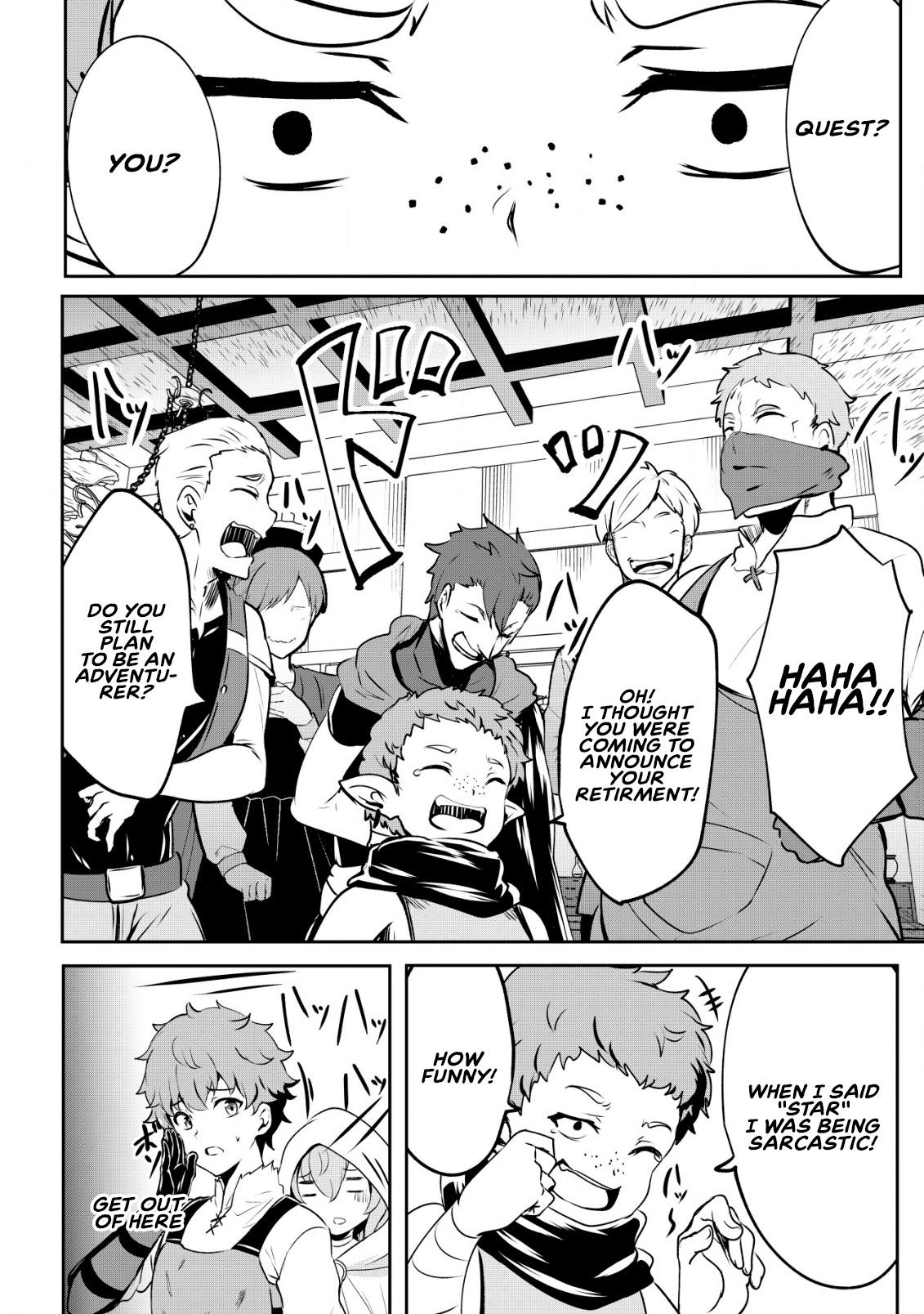 Dore dake Doryoku Shite mo Mannen Level 0 no Ore wa Tsuihou Sareta Chapter 4 page 7 - 