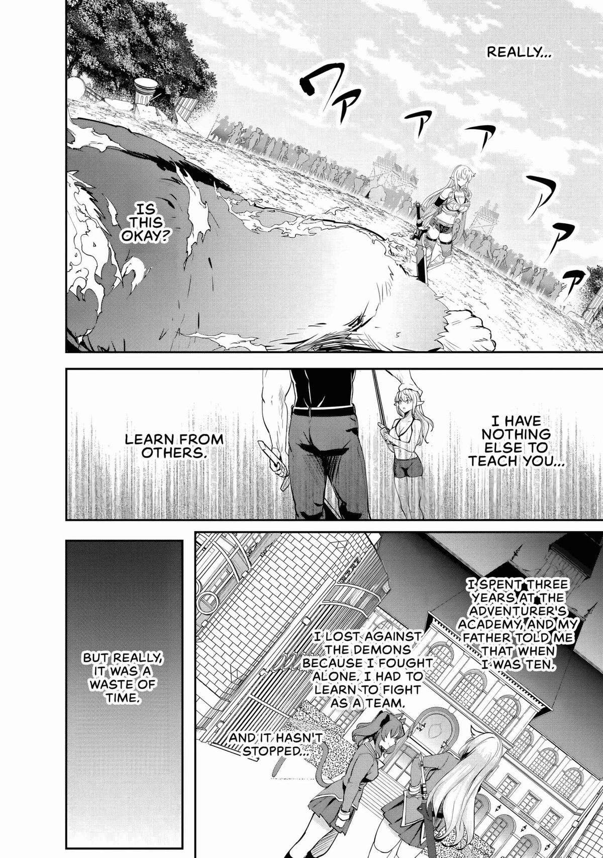 Dore dake Doryoku Shite mo Mannen Level 0 no Ore wa Tsuihou Sareta Chapter 6 page 20 - 