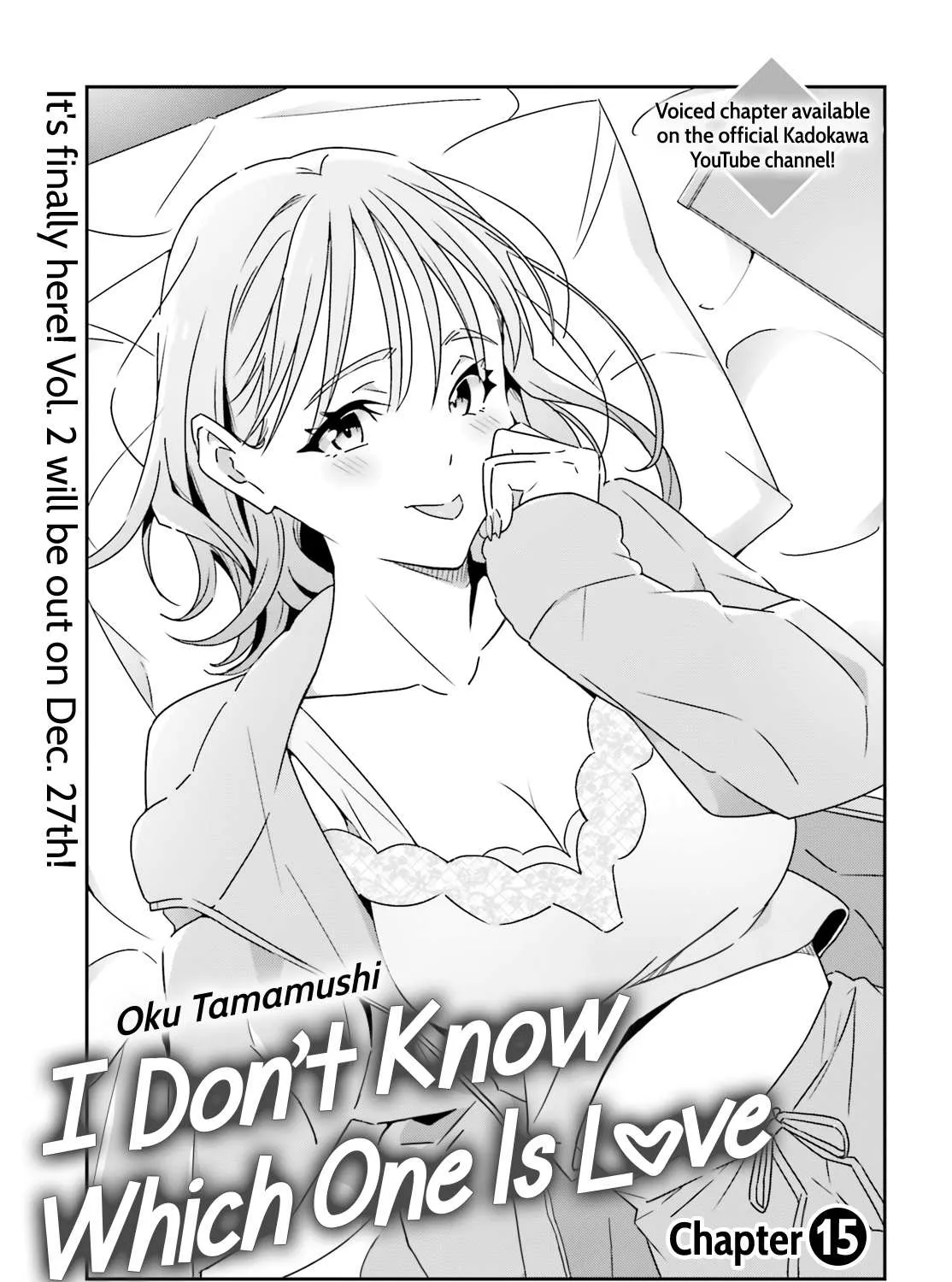 Dore ga Koi Ka ga Wakaranai Chapter 15 page 1 - 