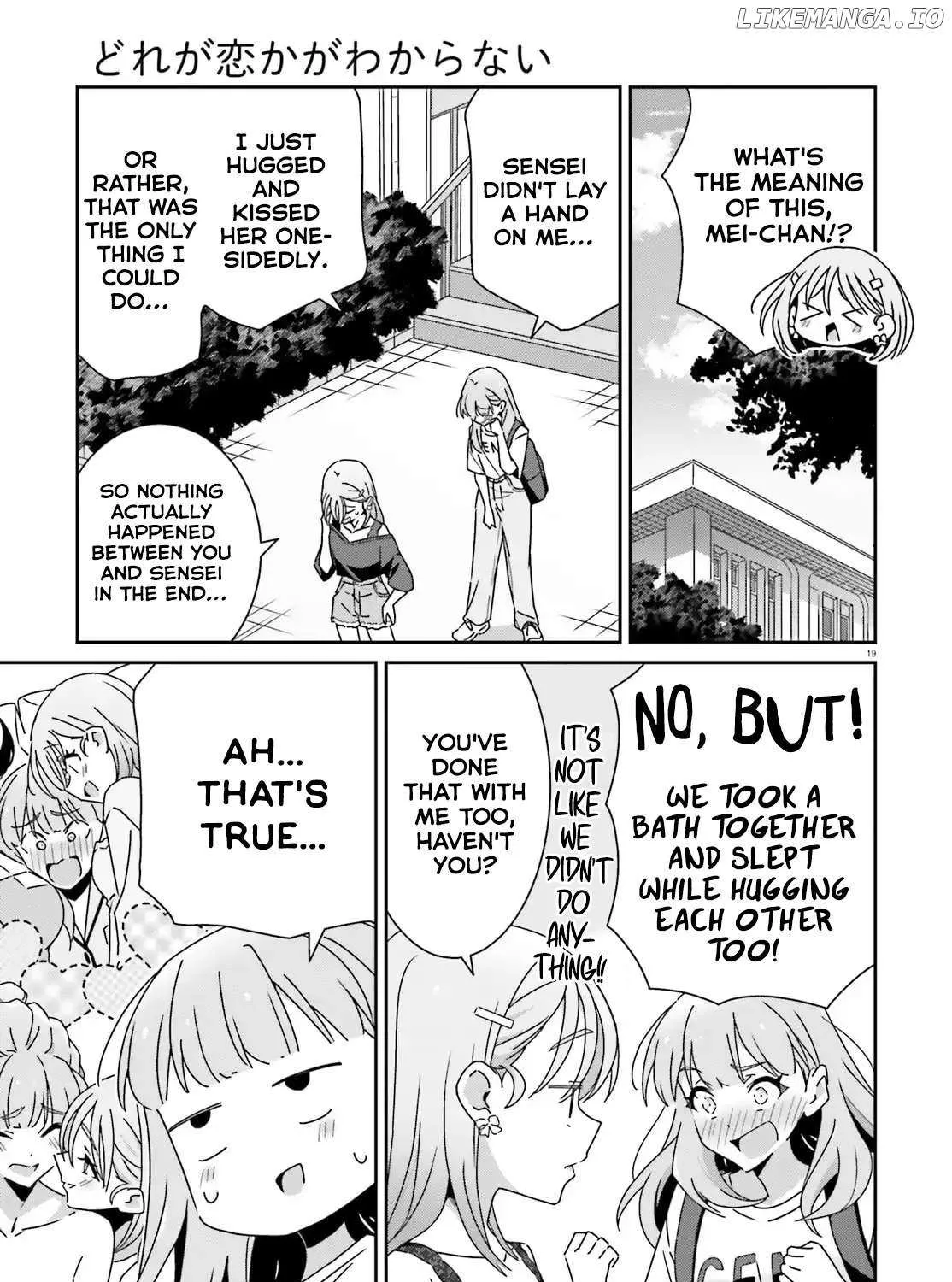 Dore ga Koi Ka ga Wakaranai Chapter 43 page 38 - 