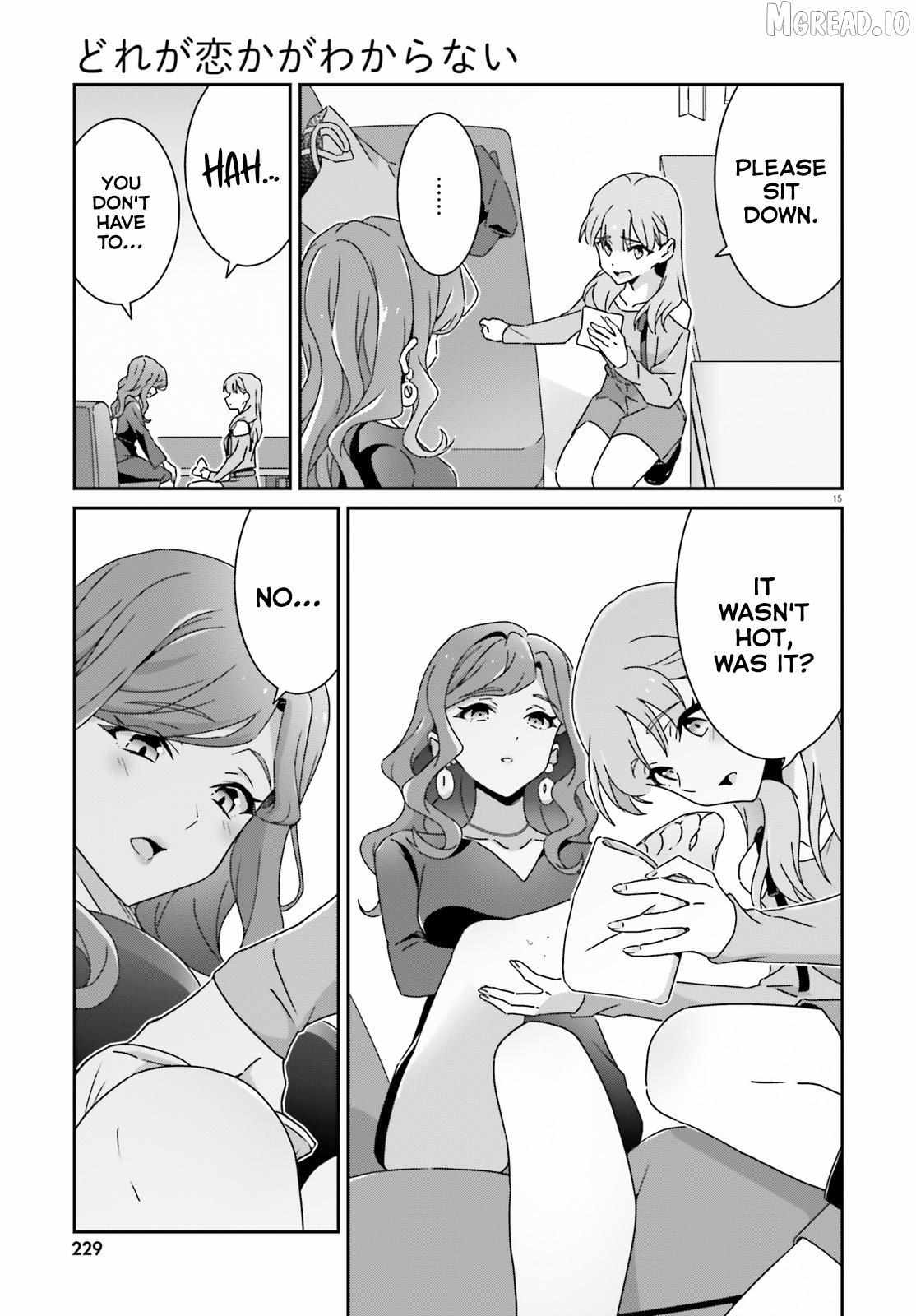 Dore ga Koi Ka ga Wakaranai Chapter 51 page 15 - 