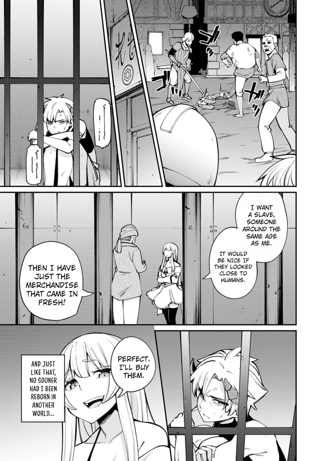 Dorei-gaeshi no Hangyaku Maou: Saijaku Shuzoku no Akuma ga Kindan Harem wo Kizuku made Chapter 1 page 19 - 