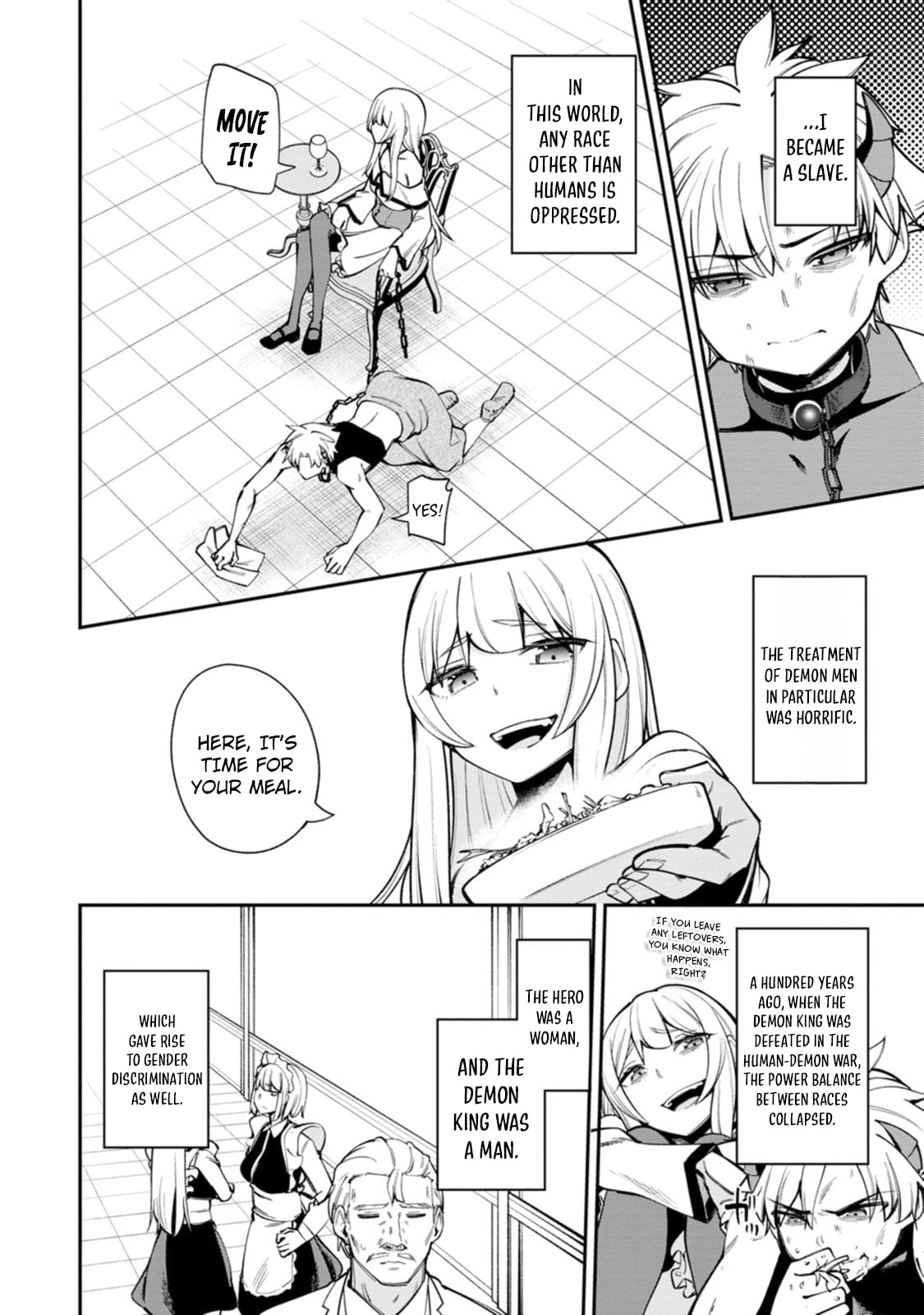Dorei-gaeshi no Hangyaku Maou: Saijaku Shuzoku no Akuma ga Kindan Harem wo Kizuku made Chapter 1 page 20 - 