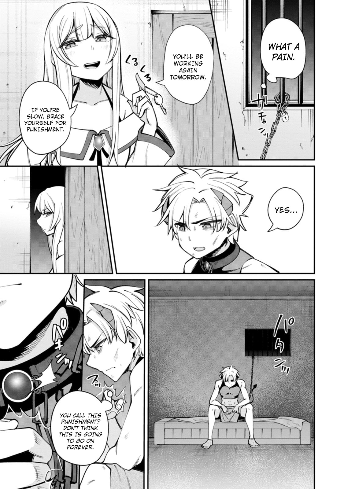 Dorei-gaeshi no Hangyaku Maou: Saijaku Shuzoku no Akuma ga Kindan Harem wo Kizuku made Chapter 1 page 21 - 