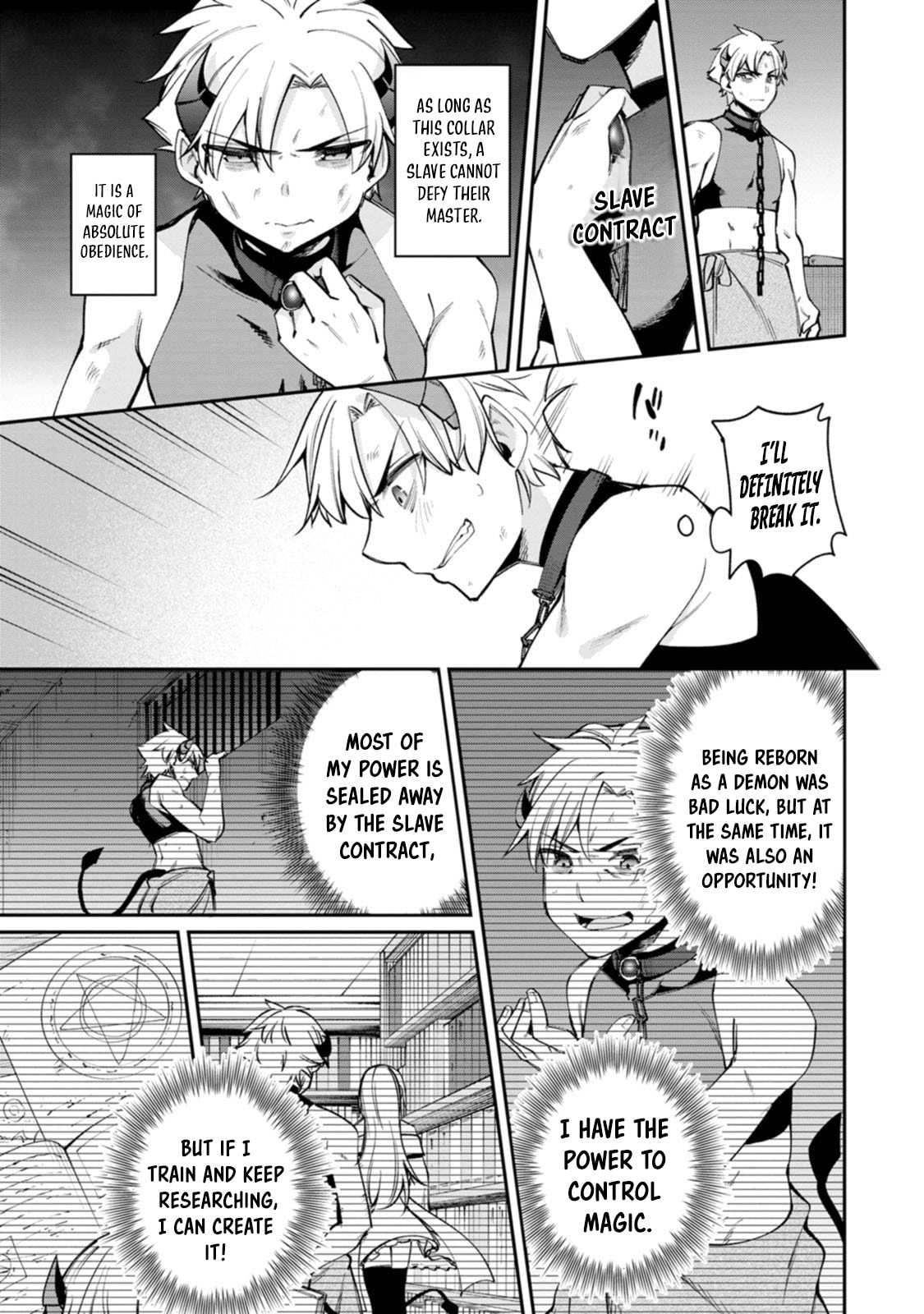 Dorei-gaeshi no Hangyaku Maou: Saijaku Shuzoku no Akuma ga Kindan Harem wo Kizuku made Chapter 1 page 23 - 