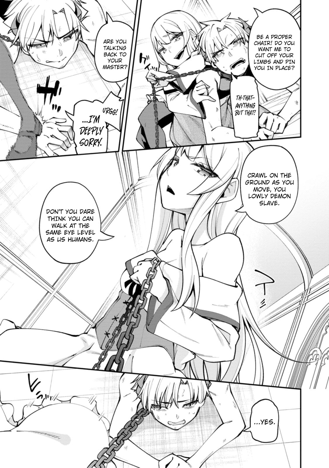 Dorei-gaeshi no Hangyaku Maou: Saijaku Shuzoku no Akuma ga Kindan Harem wo Kizuku made Chapter 1 page 9 - 