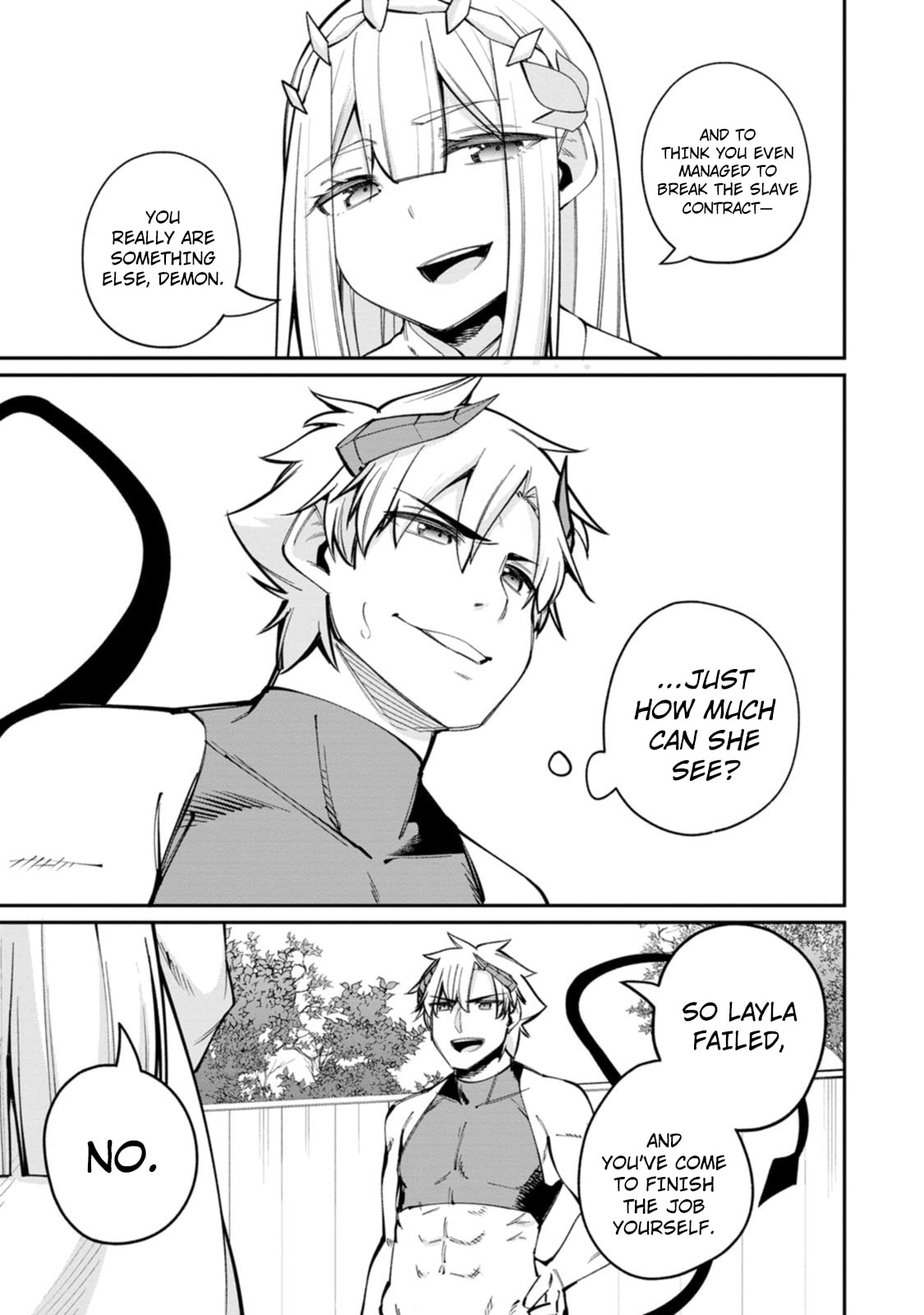 Dorei-gaeshi no Hangyaku Maou: Saijaku Shuzoku no Akuma ga Kindan Harem wo Kizuku made Chapter 5 page 20 - 