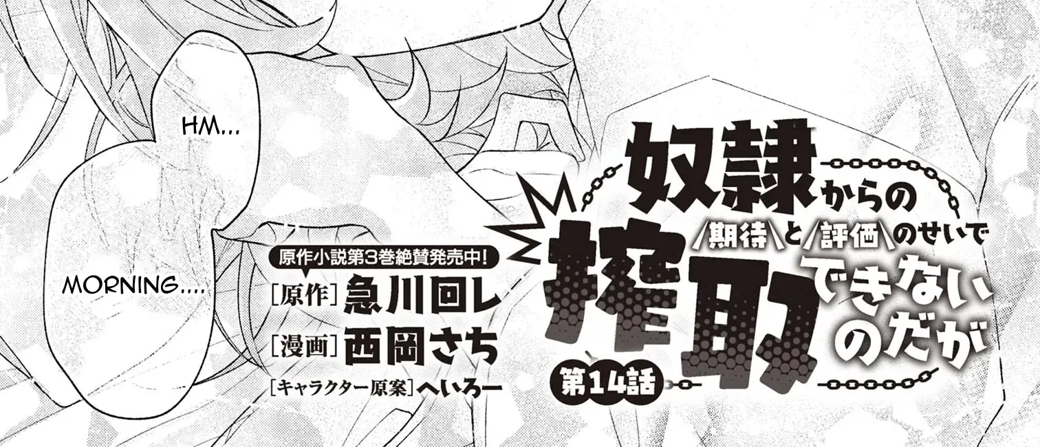 Dorei Kara No Kitai To Hyouka No Sei De Sakushu Dekinai No Daga Chapter 14 page 2 - 