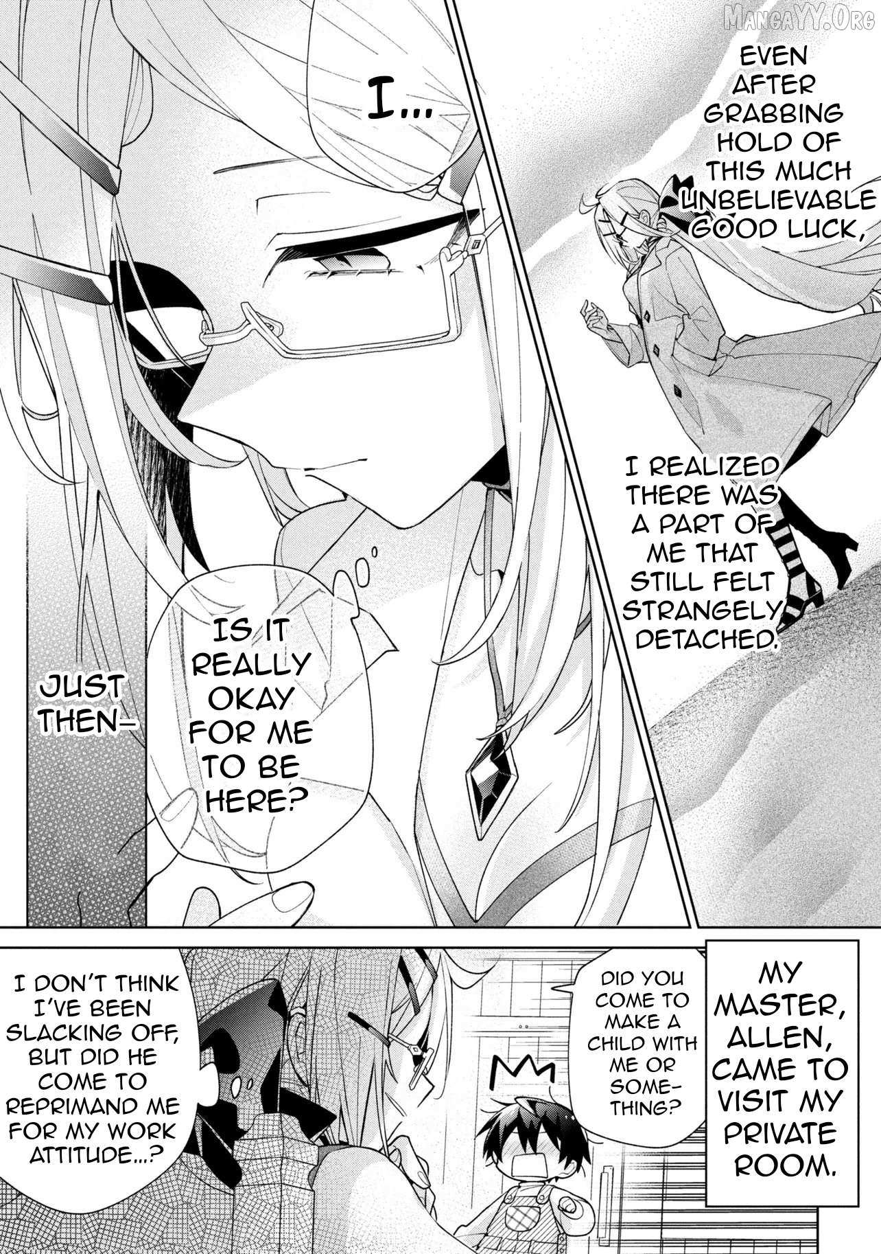 Dorei Kara No Kitai To Hyouka No Sei De Sakushu Dekinai No Daga Chapter 21 page 7 - 