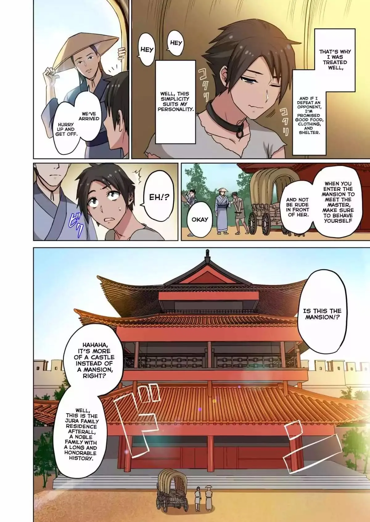 Dorei Senshi no Isekai Taneuma Seikatsu ~Mahou mo Bujutsu mo Saikyou Dashi Harem made!?~ Chapter 1 page 11 - 