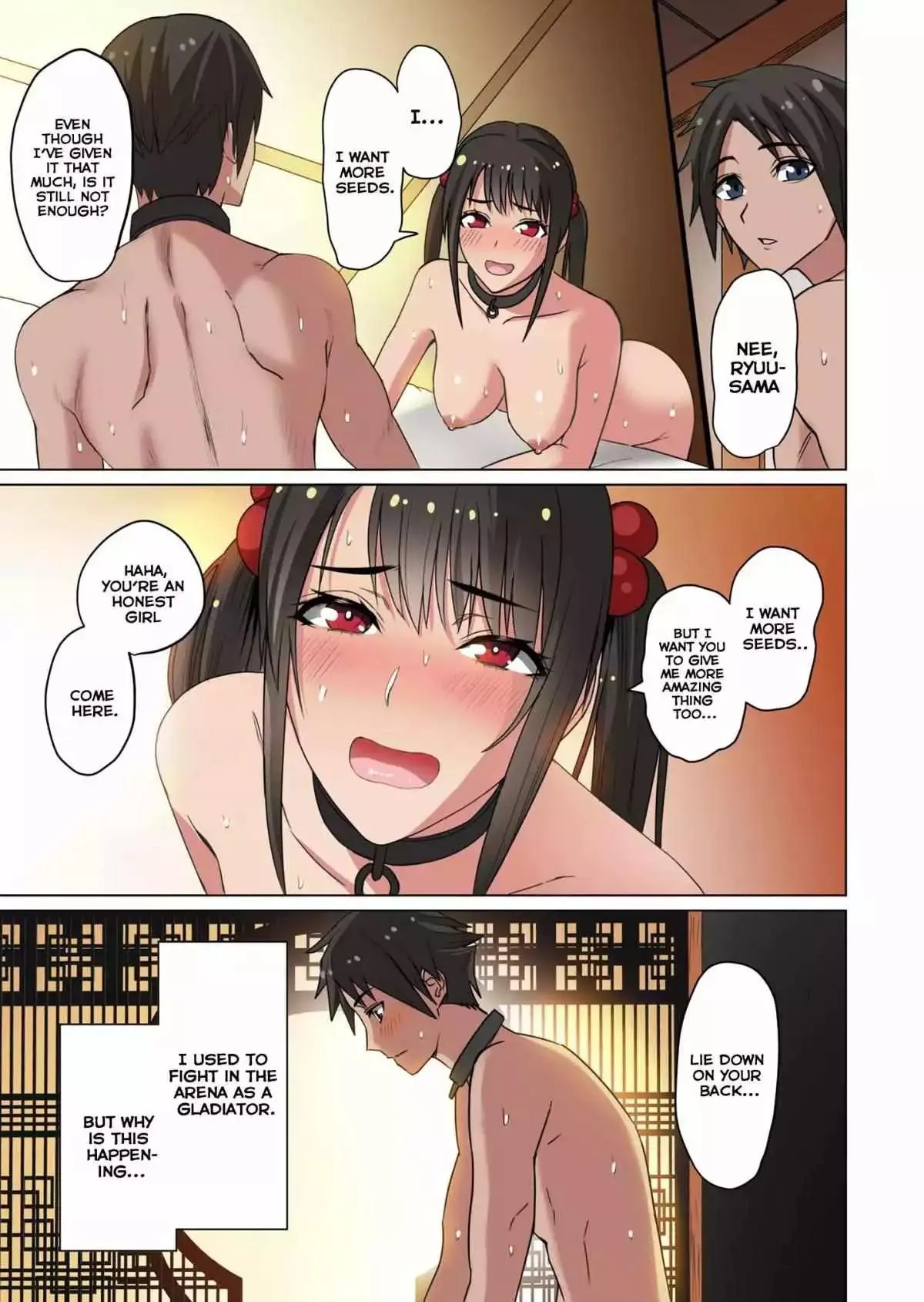 Dorei Senshi no Isekai Taneuma Seikatsu ~Mahou mo Bujutsu mo Saikyou Dashi Harem made!?~ Chapter 1 page 4 - 