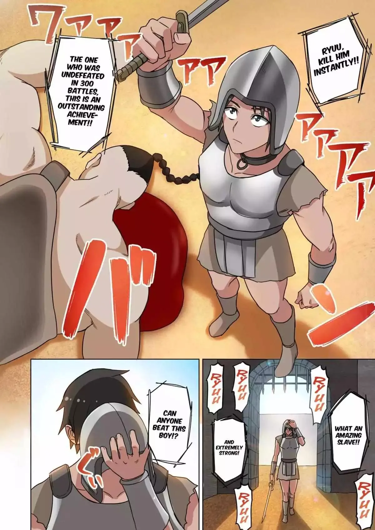 Dorei Senshi no Isekai Taneuma Seikatsu ~Mahou mo Bujutsu mo Saikyou Dashi Harem made!?~ Chapter 1 page 7 - 