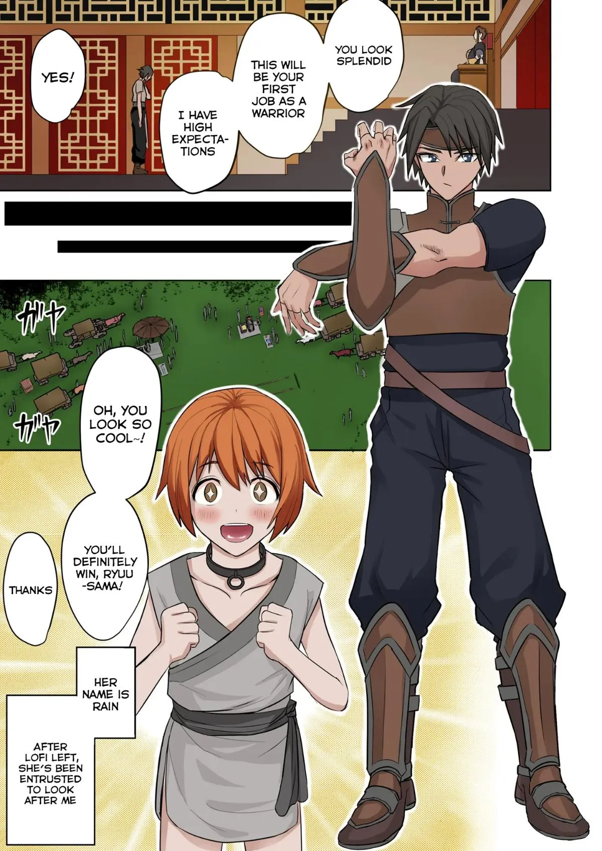 Dorei Senshi no Isekai Taneuma Seikatsu ~Mahou mo Bujutsu mo Saikyou Dashi Harem made!?~ Chapter 2 page 5 - 