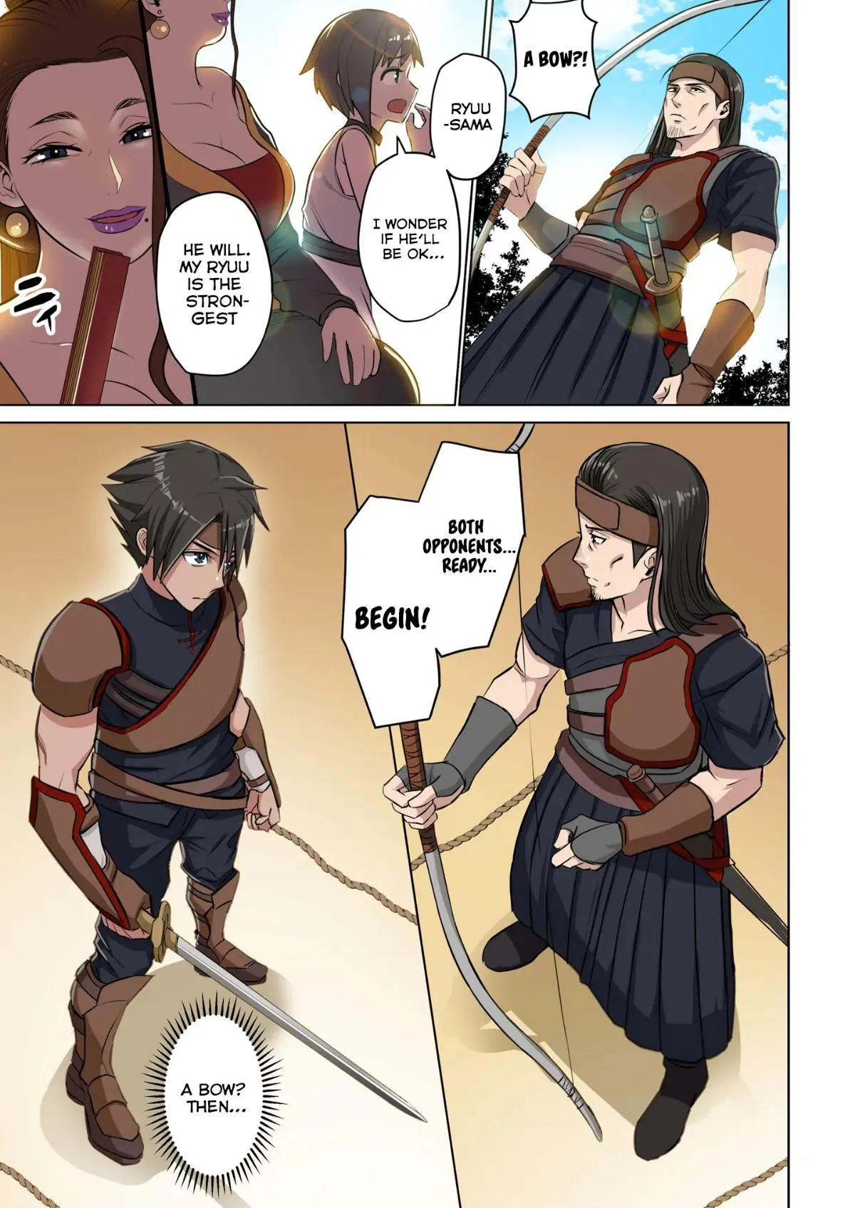 Dorei Senshi no Isekai Taneuma Seikatsu ~Mahou mo Bujutsu mo Saikyou Dashi Harem made!?~ Chapter 2 page 7 - 