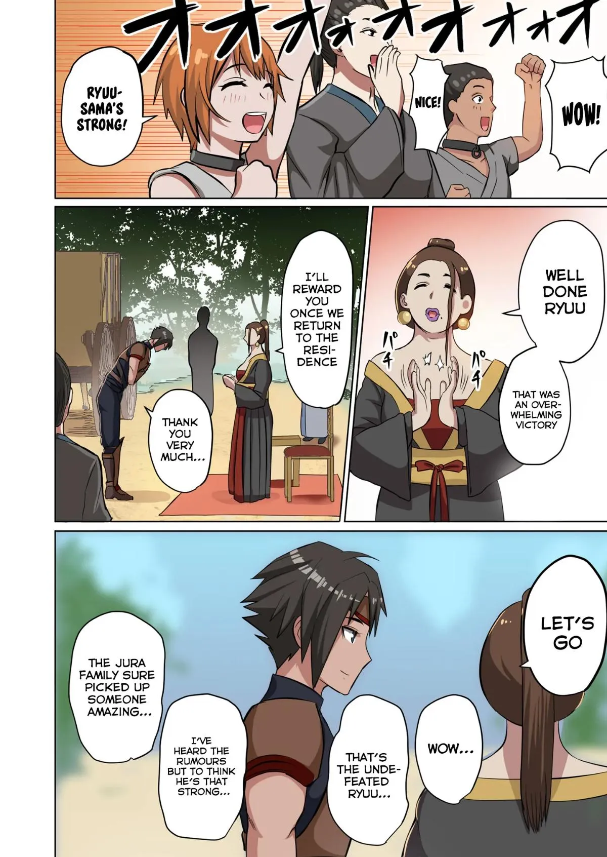 Dorei Senshi no Isekai Taneuma Seikatsu ~Mahou mo Bujutsu mo Saikyou Dashi Harem made!?~ Chapter 2 page 10 - 