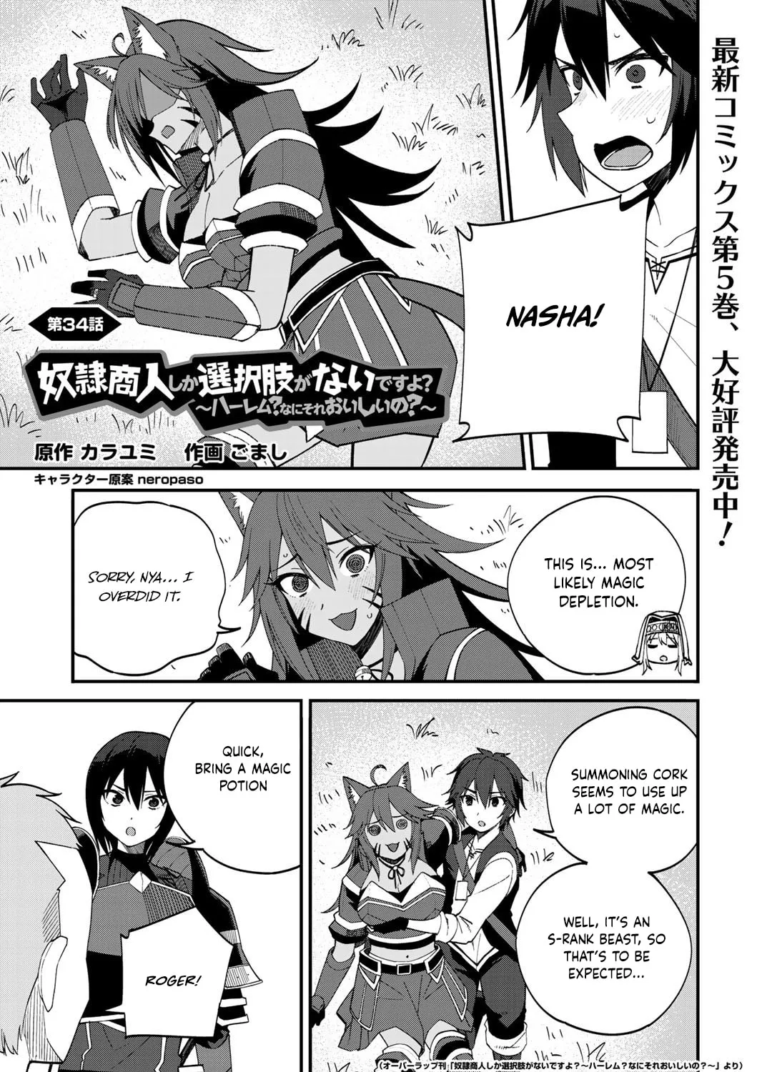 Dorei Shounin shika Sentakushi ga Nai desu yo? Harem? Nani Sore Oishii no? Chapter 34 page 2 - 