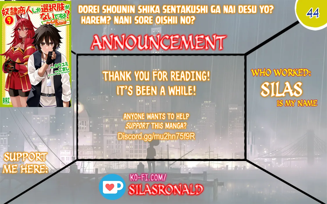 Dorei Shounin shika Sentakushi ga Nai desu yo? Harem? Nani Sore Oishii no? Chapter 44 page 1 - 