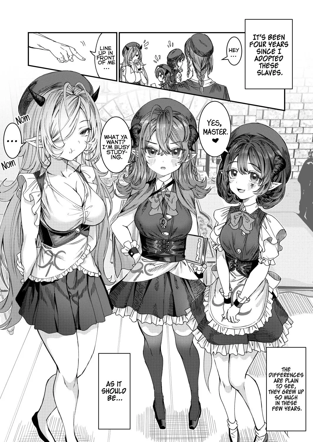 Dorei wo Choukyoushite Harem Tsukuru Chapter 11 page 1 - 