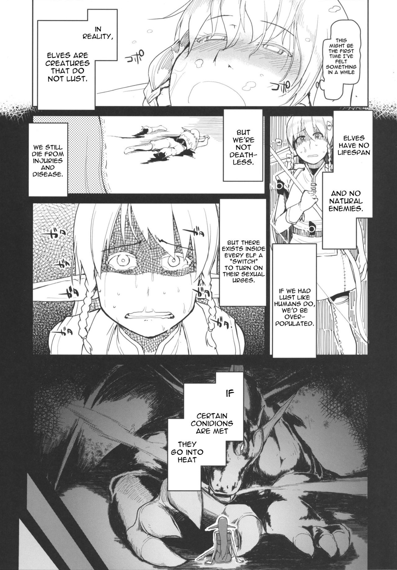 Dosukebe Elf no Ishukan Nikki Chapter 1 page 12 - 