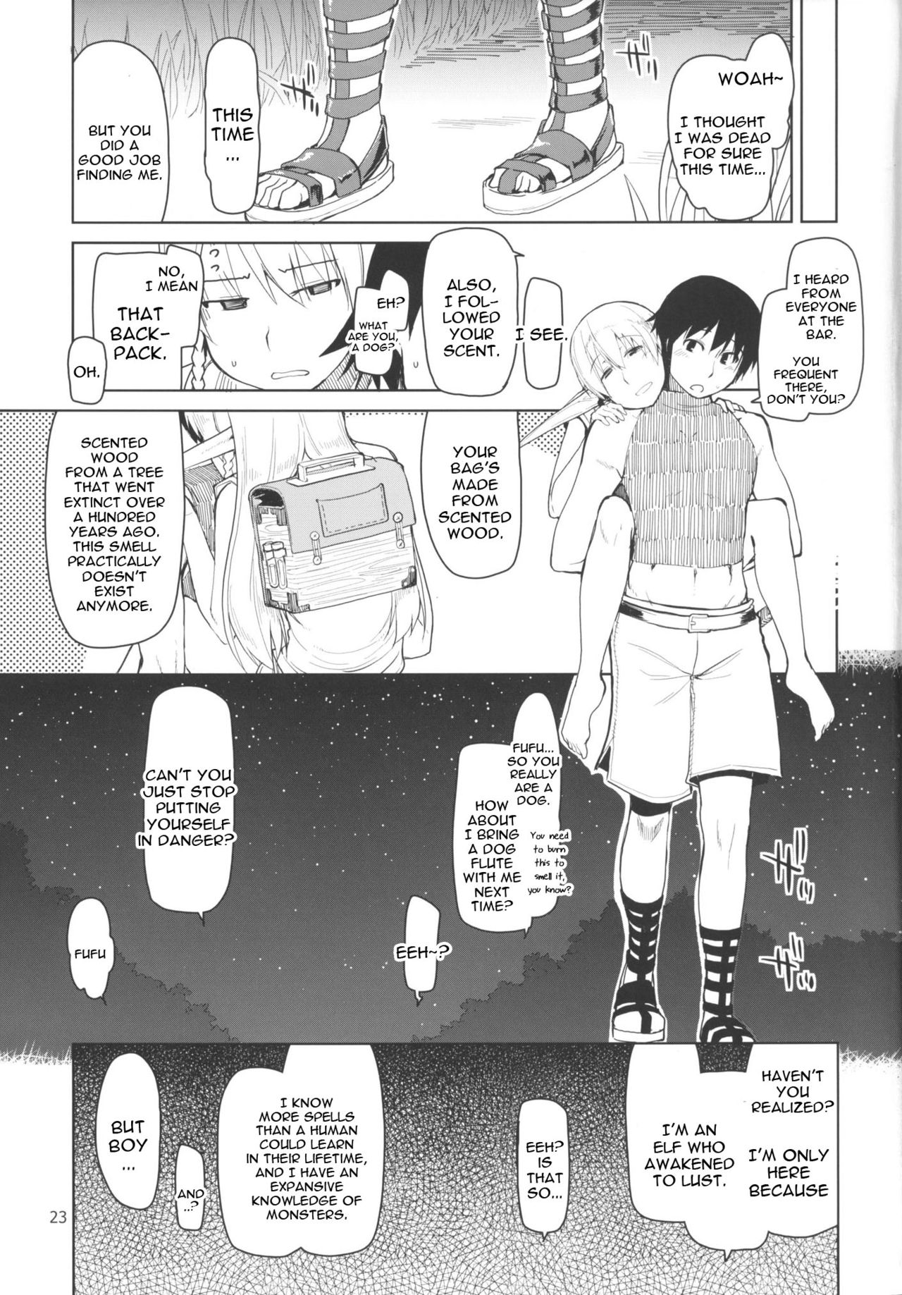 Dosukebe Elf no Ishukan Nikki Chapter 1 page 24 - 