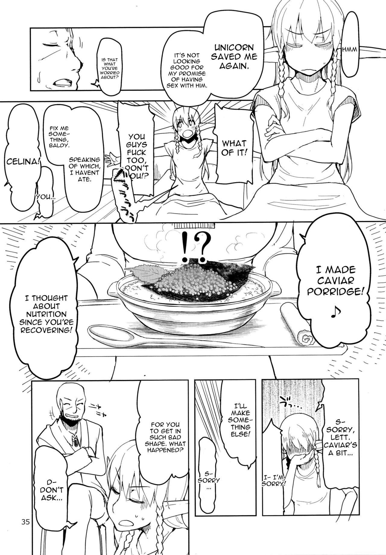 Dosukebe Elf no Ishukan Nikki Chapter 3 page 36 - 