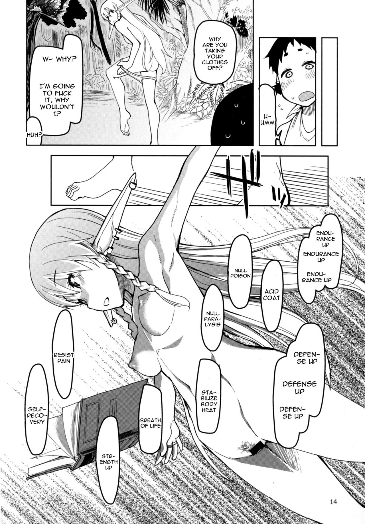 Dosukebe Elf no Ishukan Nikki Chapter 4 page 15 - 