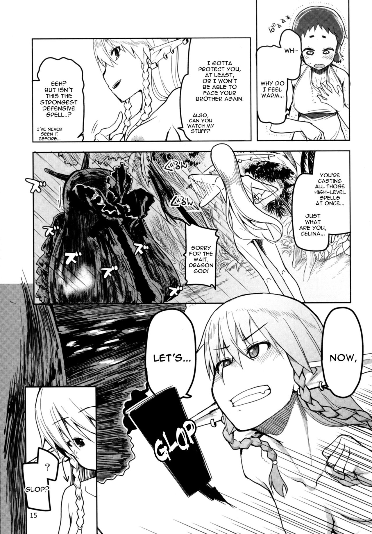Dosukebe Elf no Ishukan Nikki Chapter 4 page 16 - 
