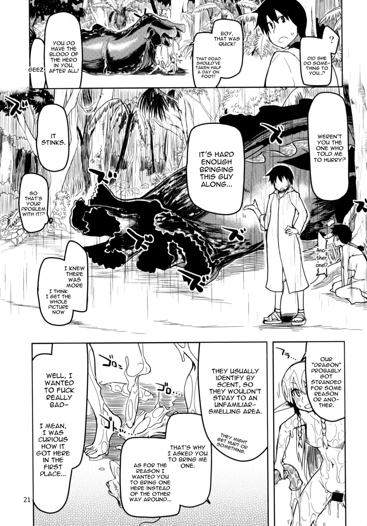 Dosukebe Elf no Ishukan Nikki Chapter 4 page 22 - 