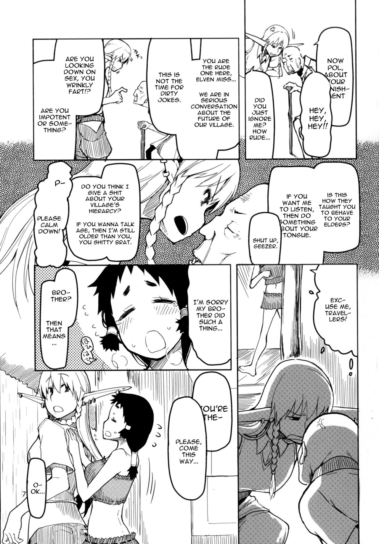 Dosukebe Elf no Ishukan Nikki Chapter 4 page 8 - 