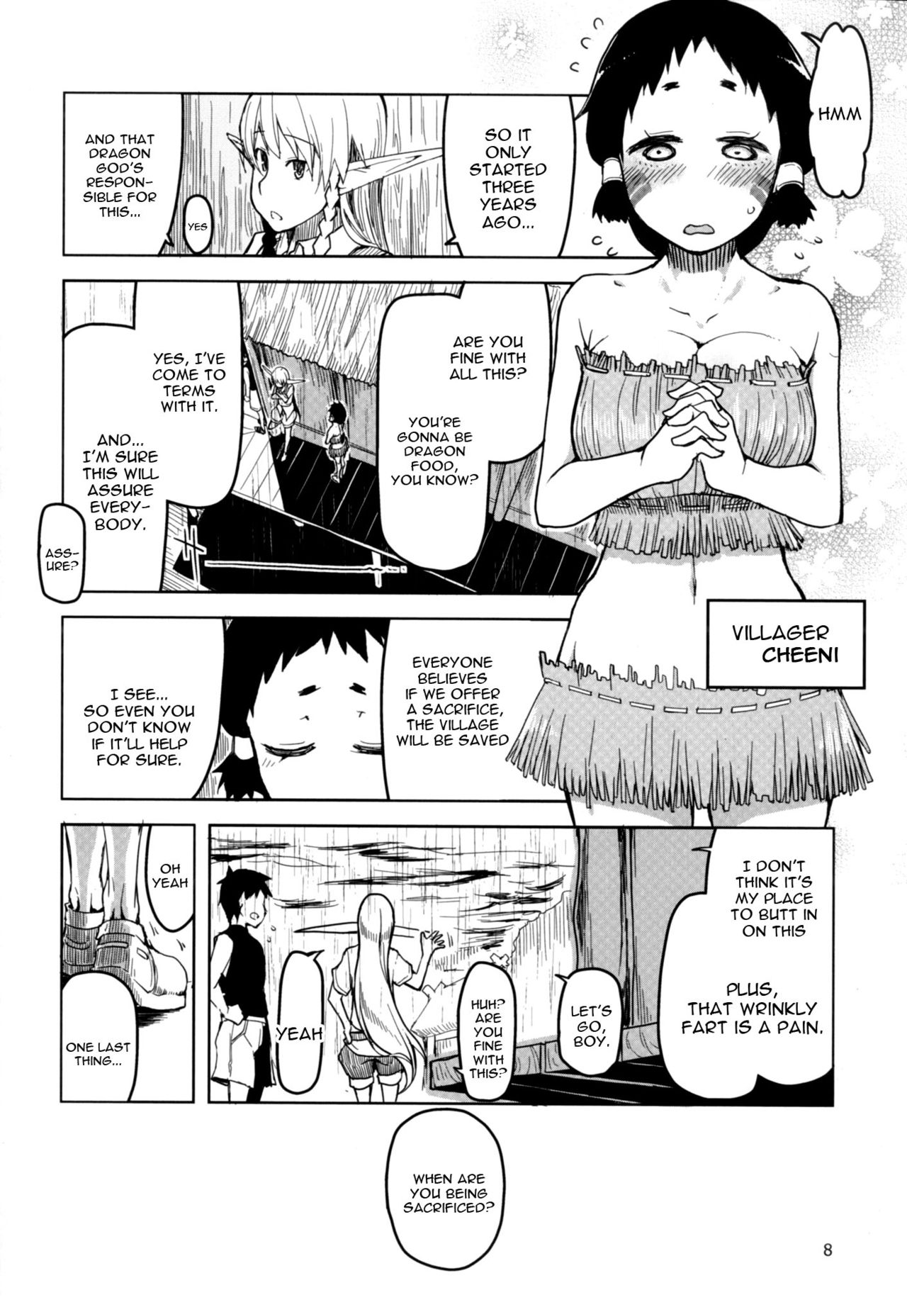 Dosukebe Elf no Ishukan Nikki Chapter 4 page 9 - 