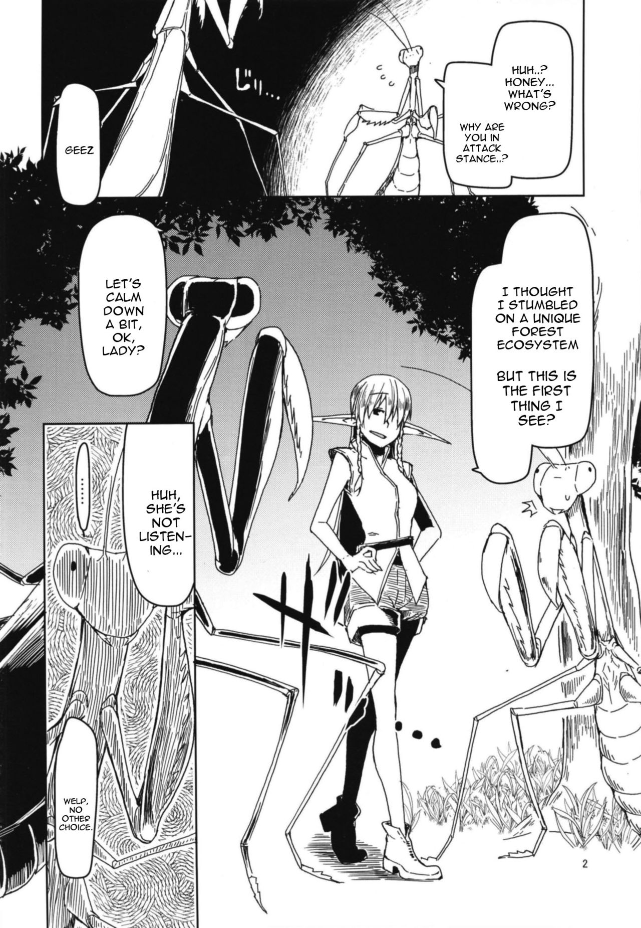 Dosukebe Elf no Ishukan Nikki Chapter 5 page 3 - 