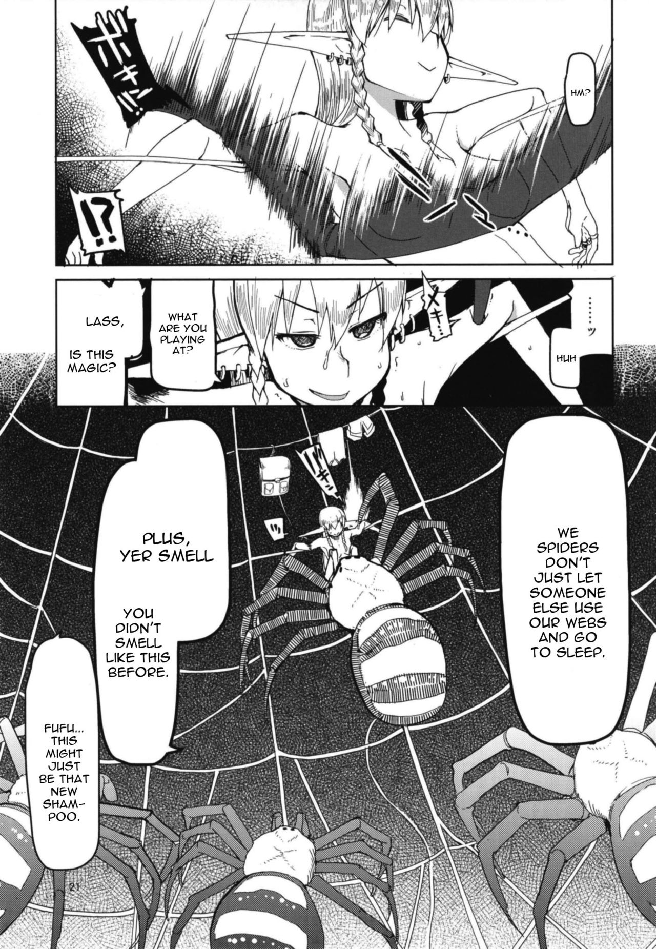 Dosukebe Elf no Ishukan Nikki Chapter 5 page 22 - 