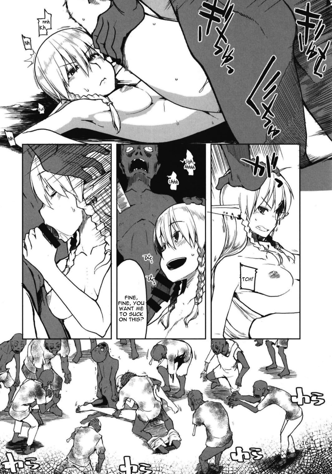 Dosukebe Elf no Ishukan Nikki Chapter 6 page 17 - 