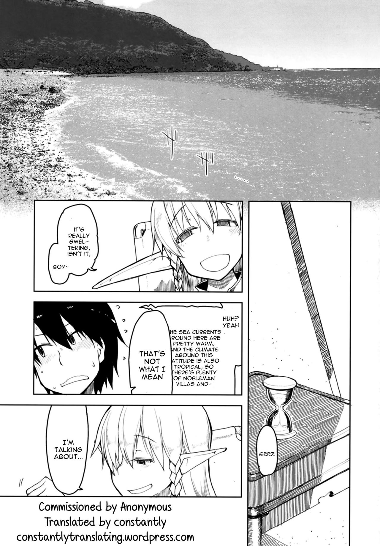 Dosukebe Elf no Ishukan Nikki Chapter 7 page 3 - 