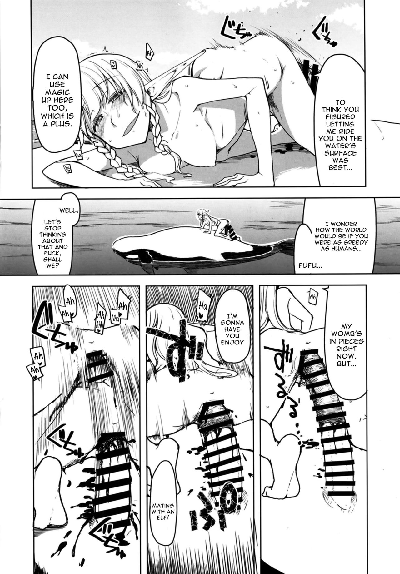 Dosukebe Elf no Ishukan Nikki Chapter 7 page 38 - 