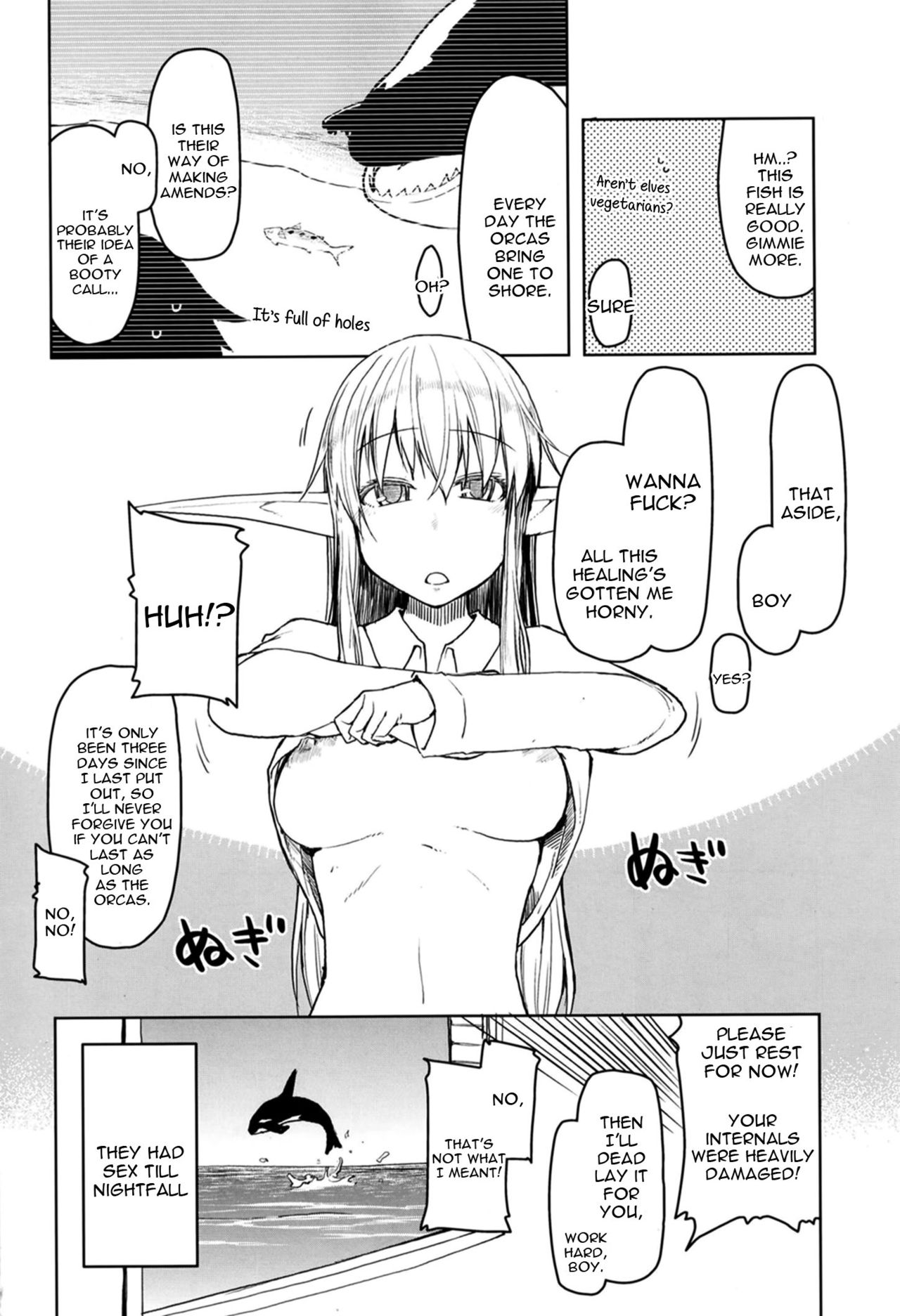 Dosukebe Elf no Ishukan Nikki Chapter 7 page 46 - 