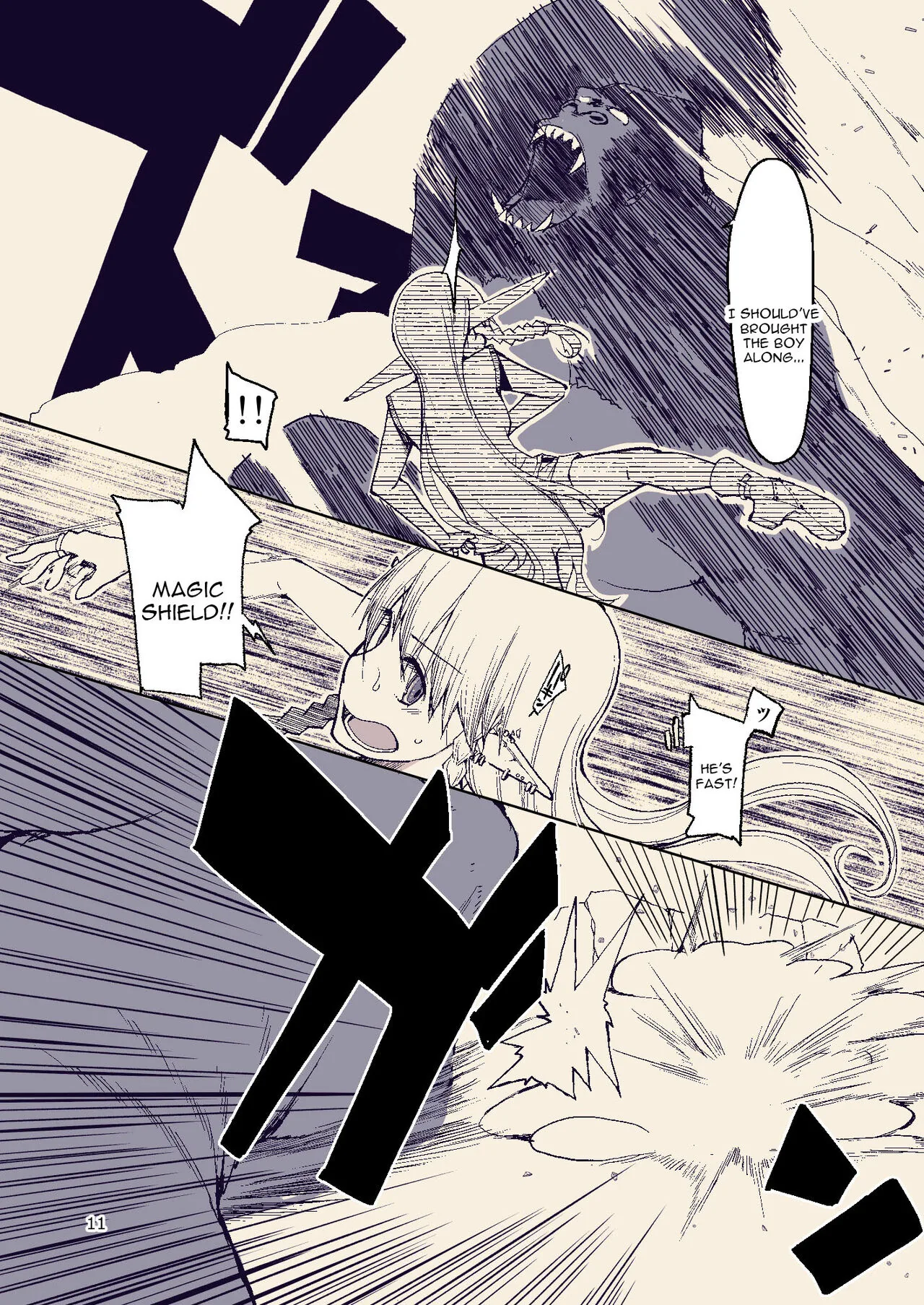 Dosukebe Elf no Ishukan Nikki Chapter 8 page 11 - 
