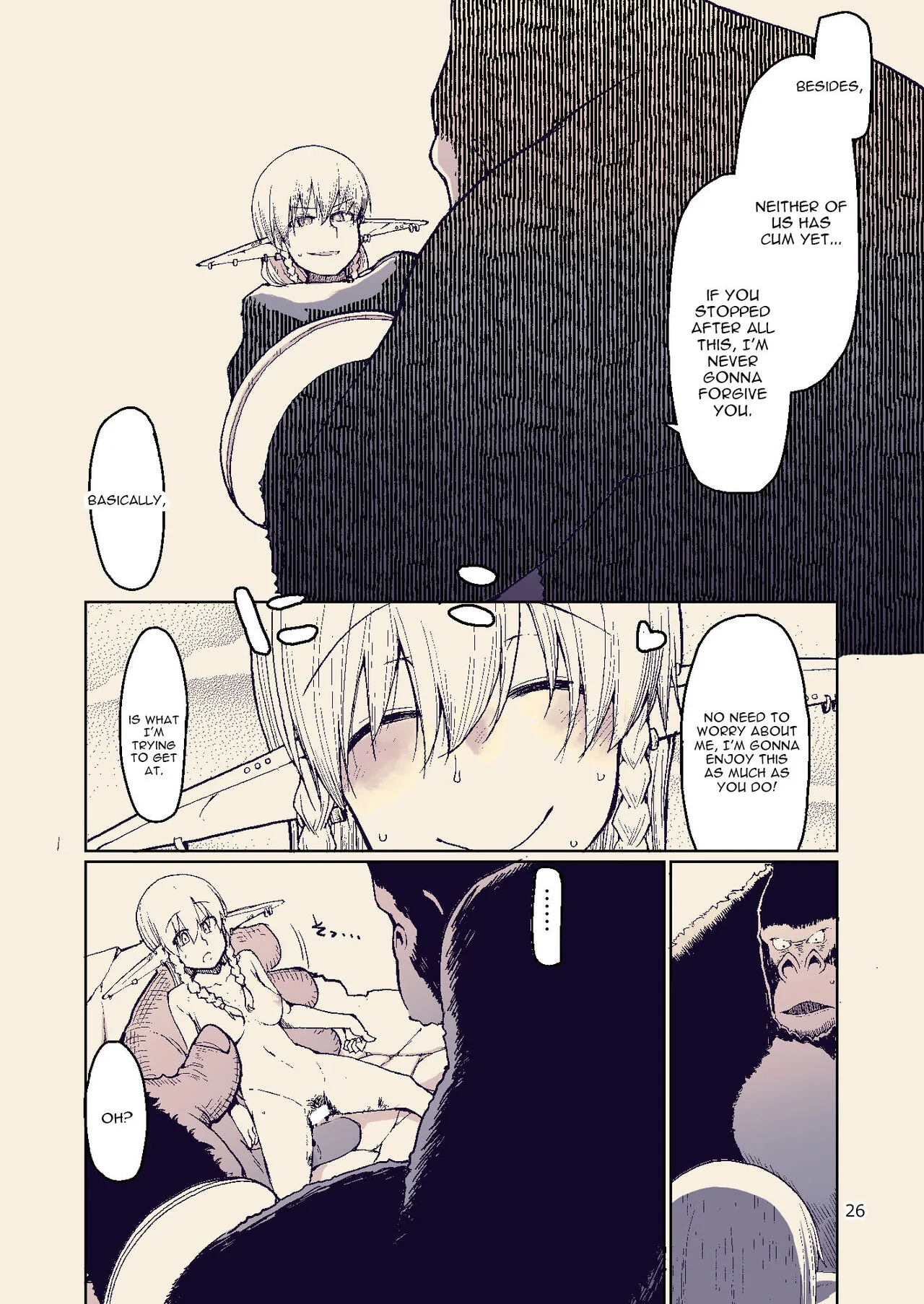 Dosukebe Elf no Ishukan Nikki Chapter 8 page 26 - 
