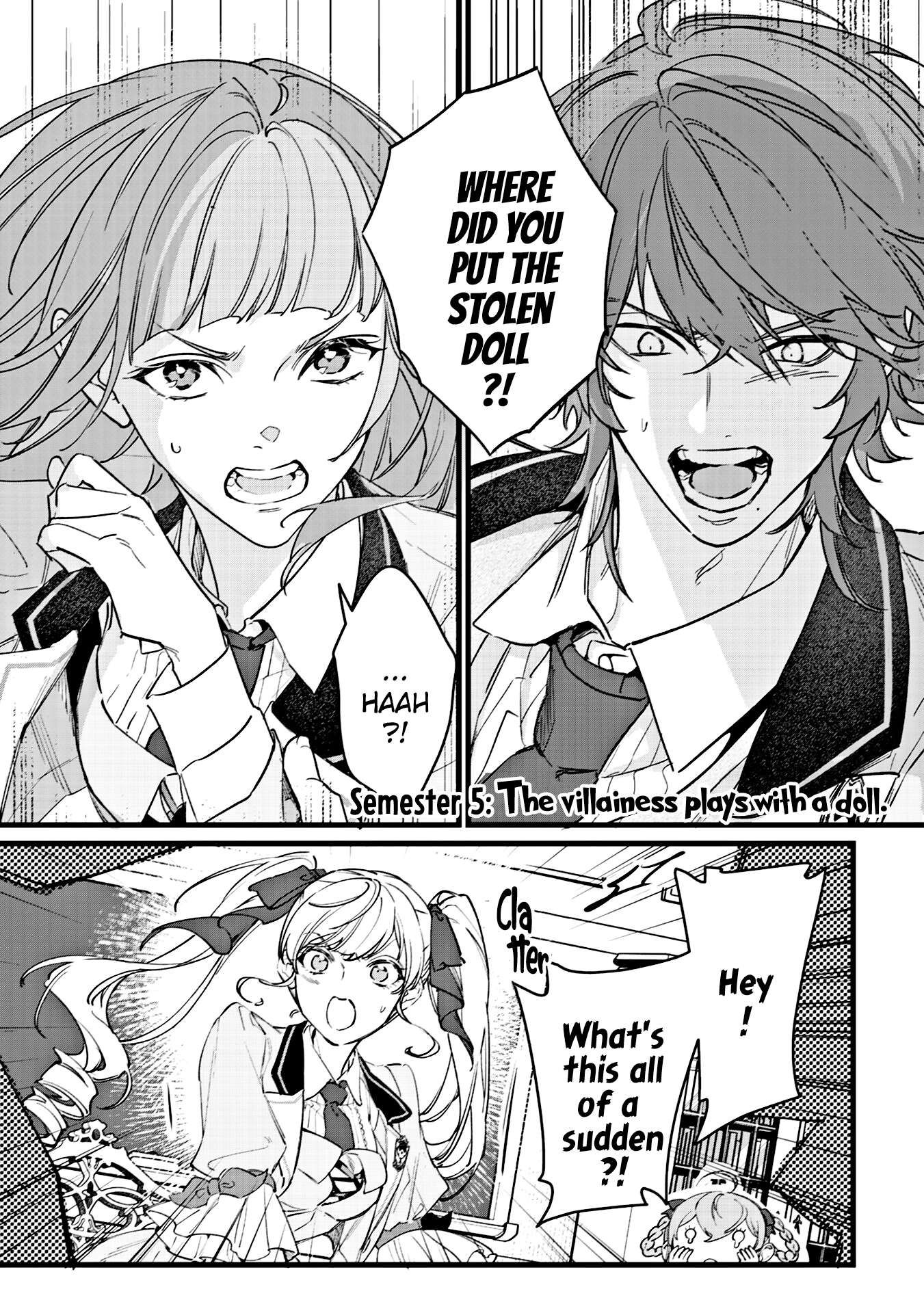 Doteihen Reijou ni Hyoui Shita 800-nen Mae no Akujo wa Hissori Seishun o Tanoshinde Iru Chapter 5 page 1 - 
