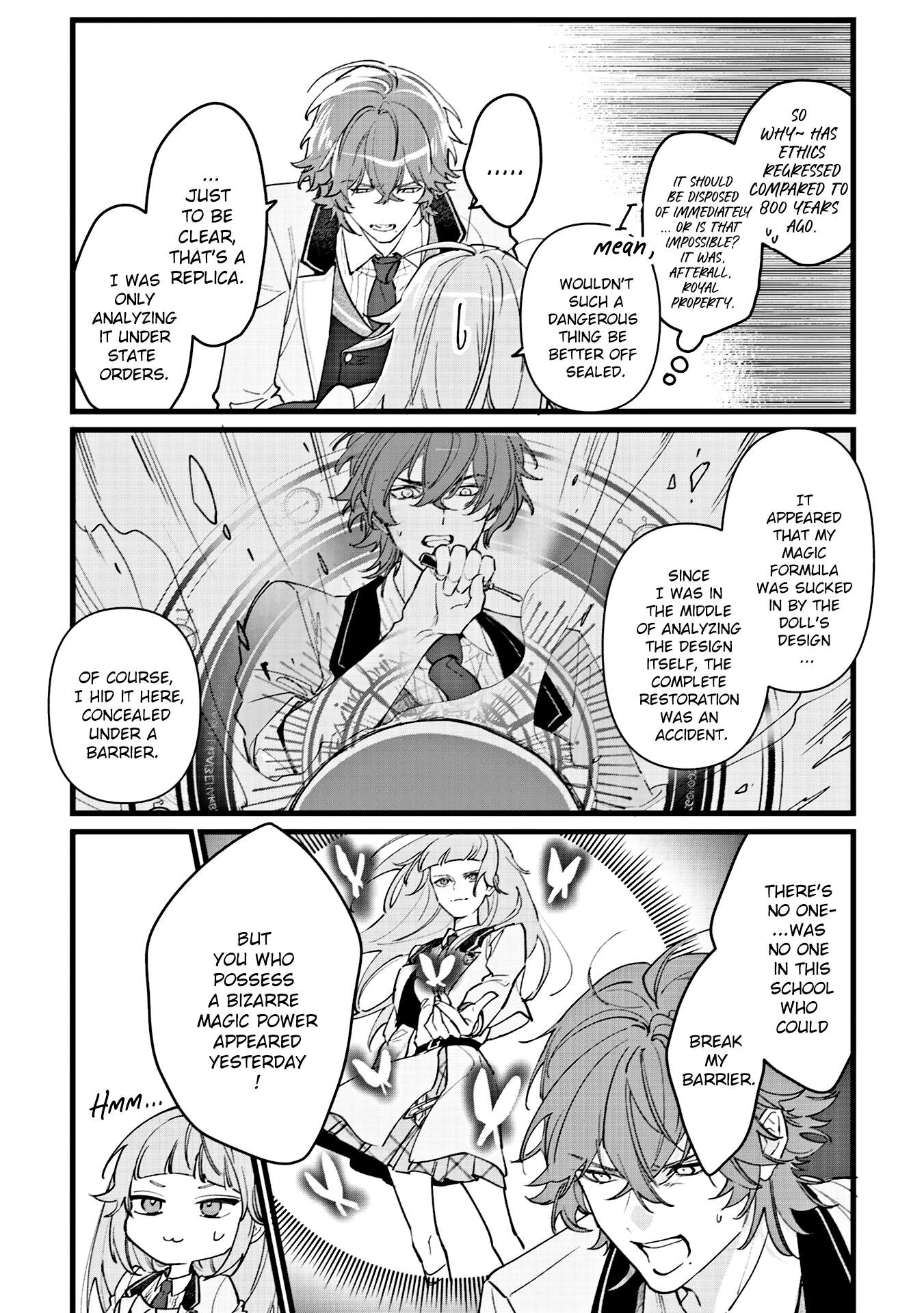 Doteihen Reijou ni Hyoui Shita 800-nen Mae no Akujo wa Hissori Seishun o Tanoshinde Iru Chapter 5 page 8 - 