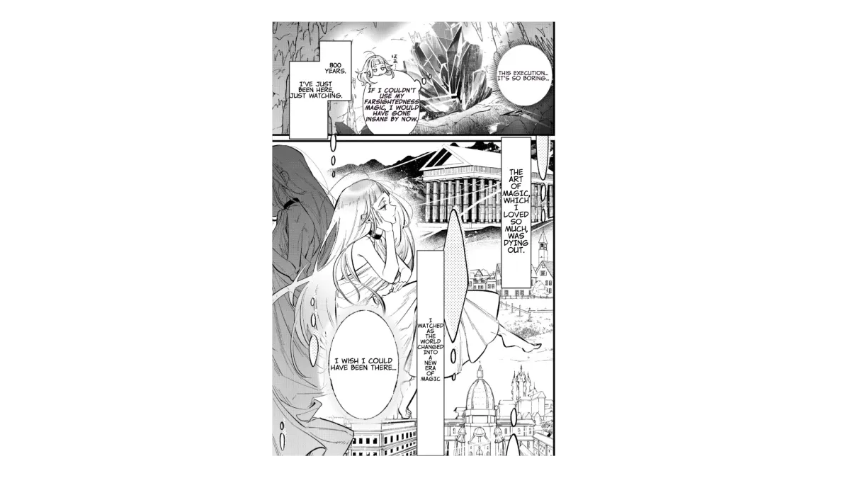 Doteihen Reijou ni Hyoui Shita 800-nen Mae no Akujo wa Hissori Seishun wo Tanoshinde Iru Chapter 1 page 6 - 